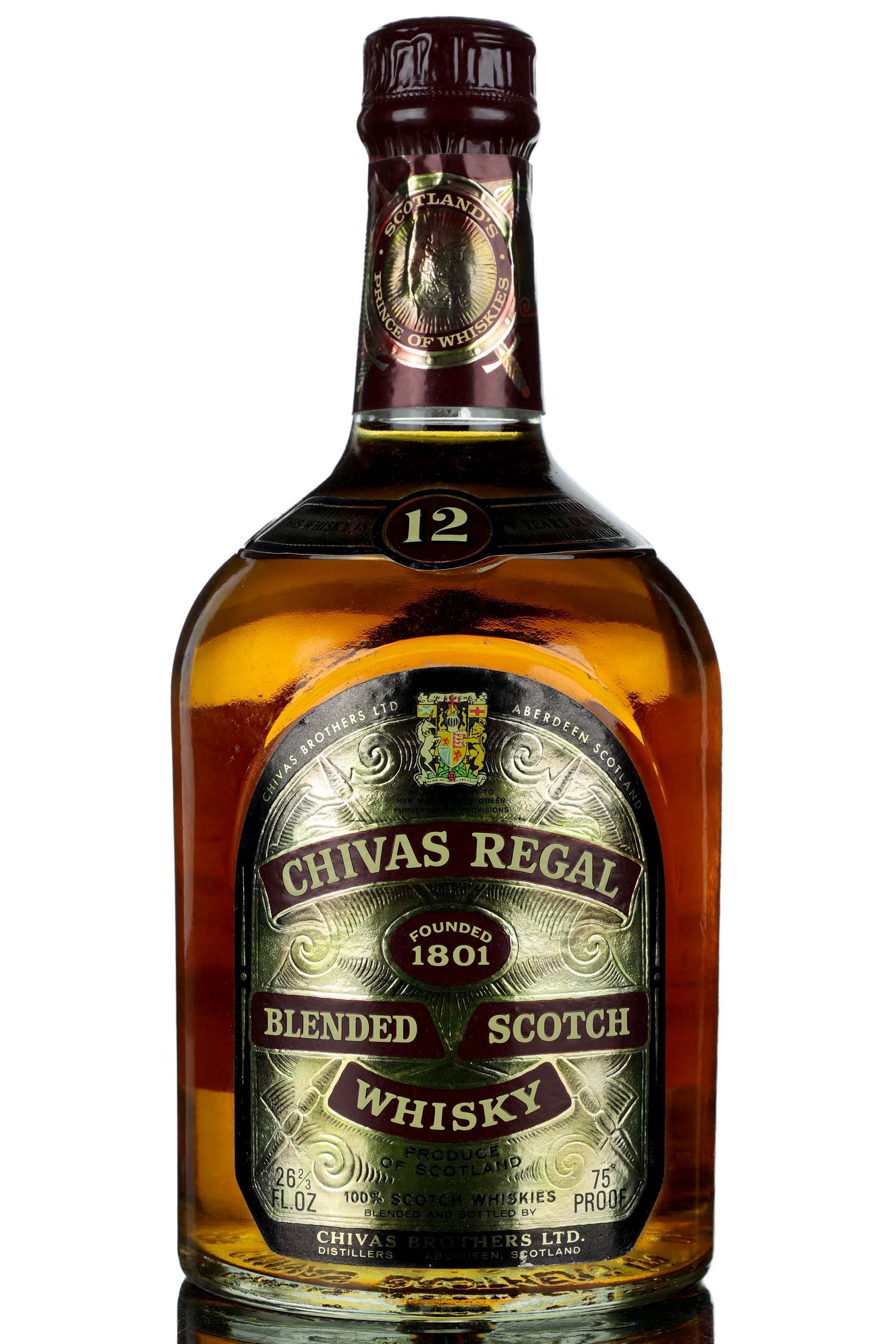 Chivas Regal 12 Year Old - 1970s