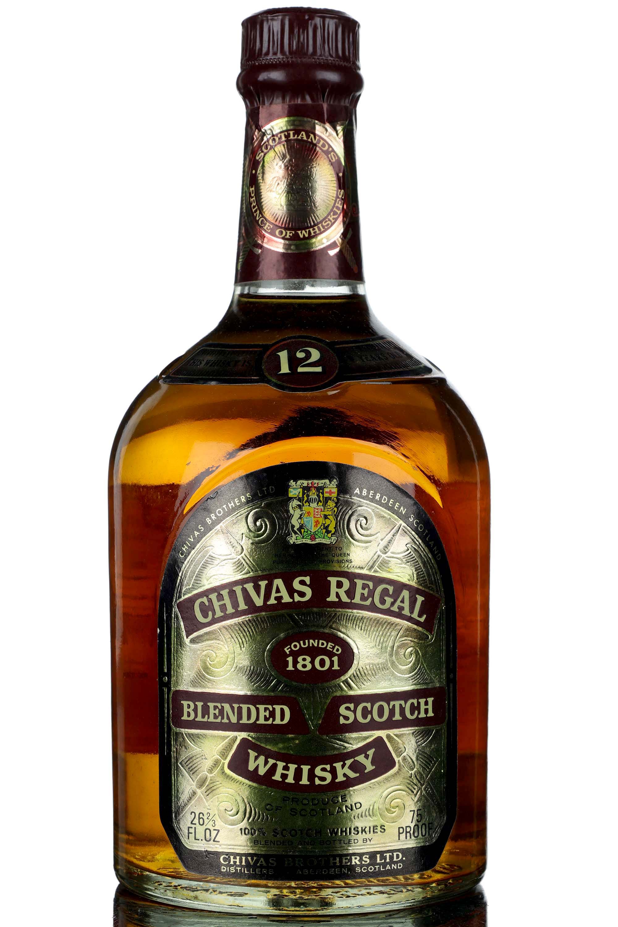 Chivas Regal 12 Year Old - 1970s