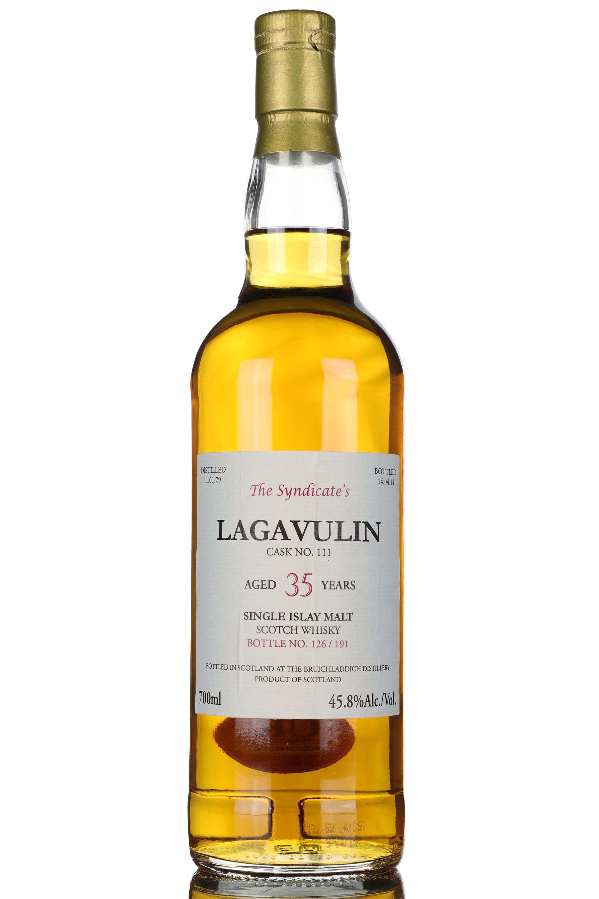 Lagavulin 1979-2014 - 35 Year Old - The Syndicates - Single Cask 111