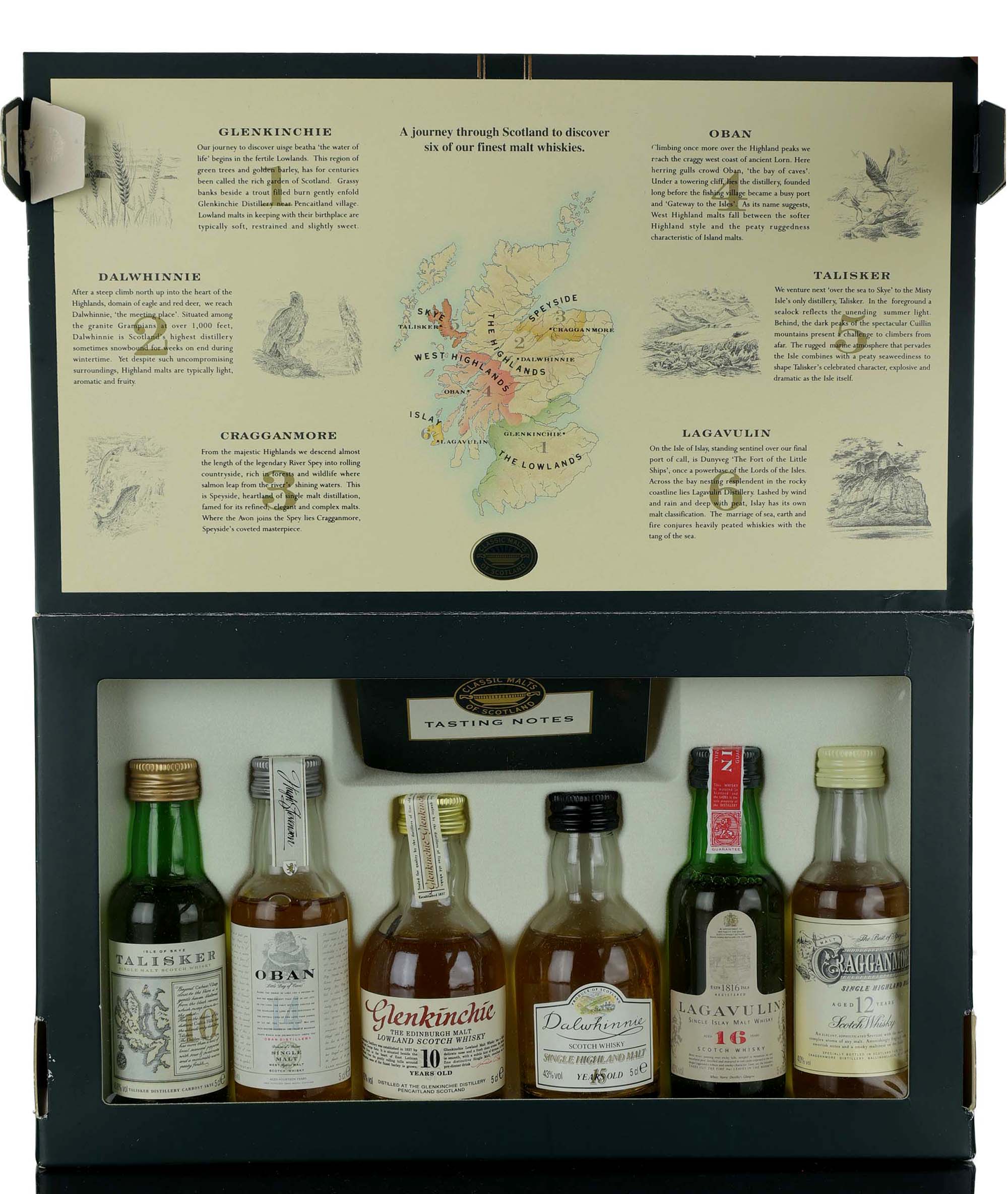 Classic Malts Of Scotland Miniature Set