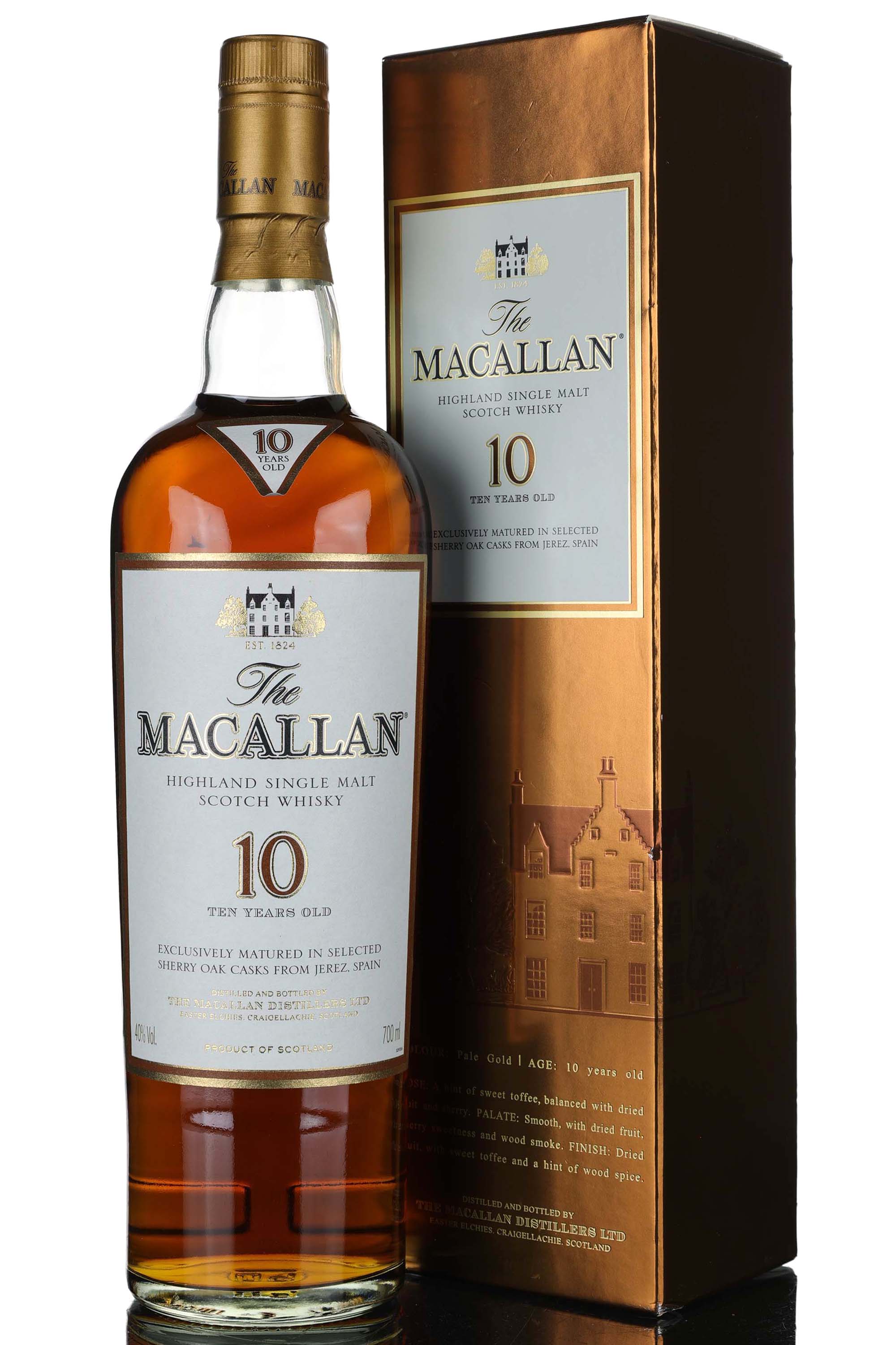 Macallan 10 Year Old - Sherry Cask - Mid 2000s