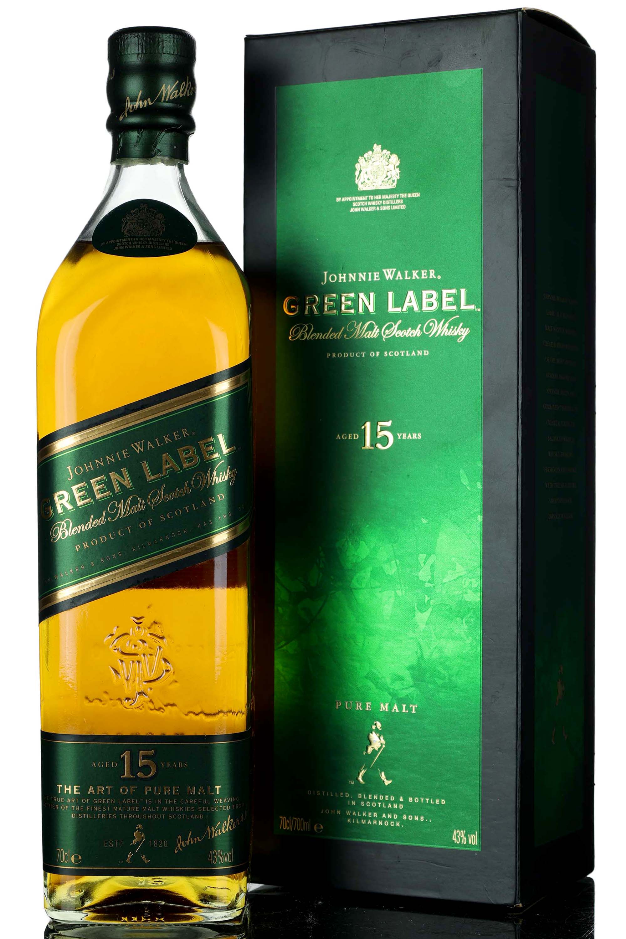 Johnnie Walker 15 Year Old - Green Label