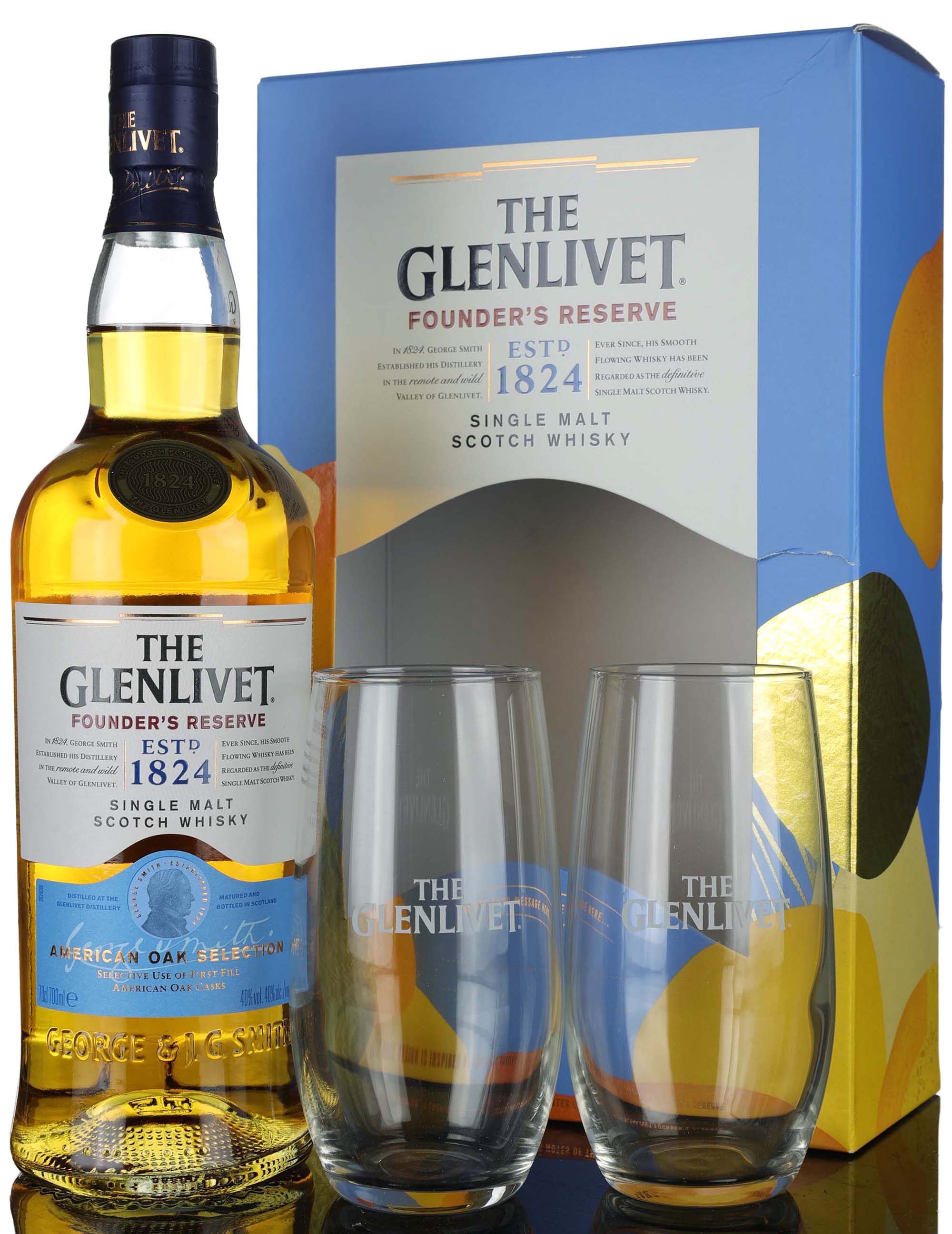 Glenlivet Founders Reserve - Presentation Set