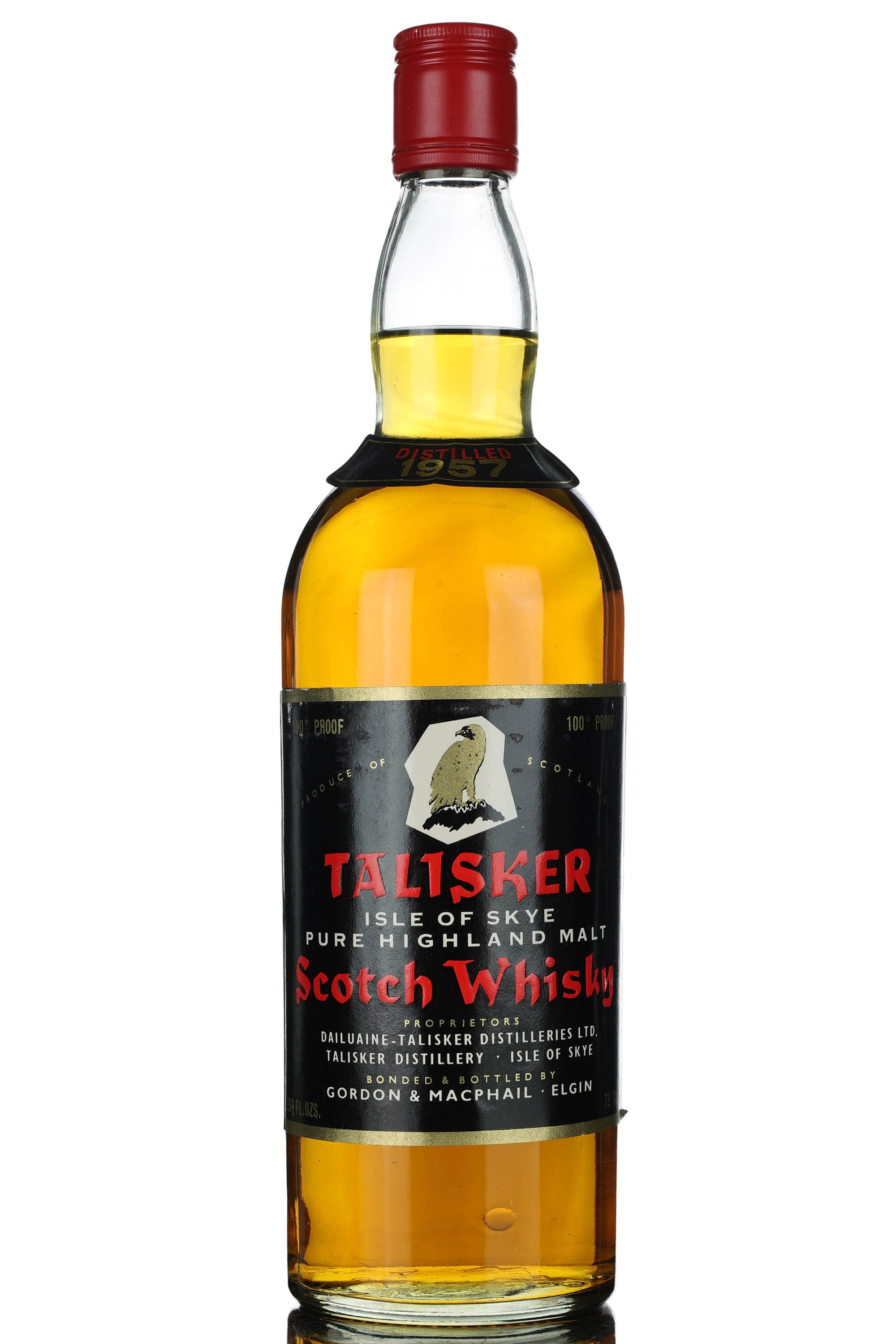 Talisker 1957 - Gordon & MacPhail - 1970s - 100 Proof