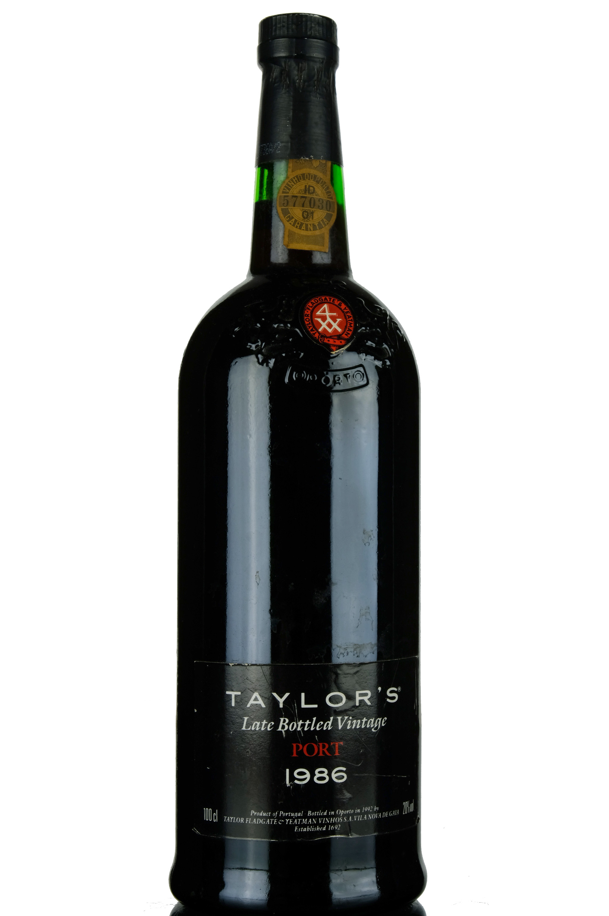 Taylors 1986 Late Bottled Vintage Port  Bottled 1992  1 Litre