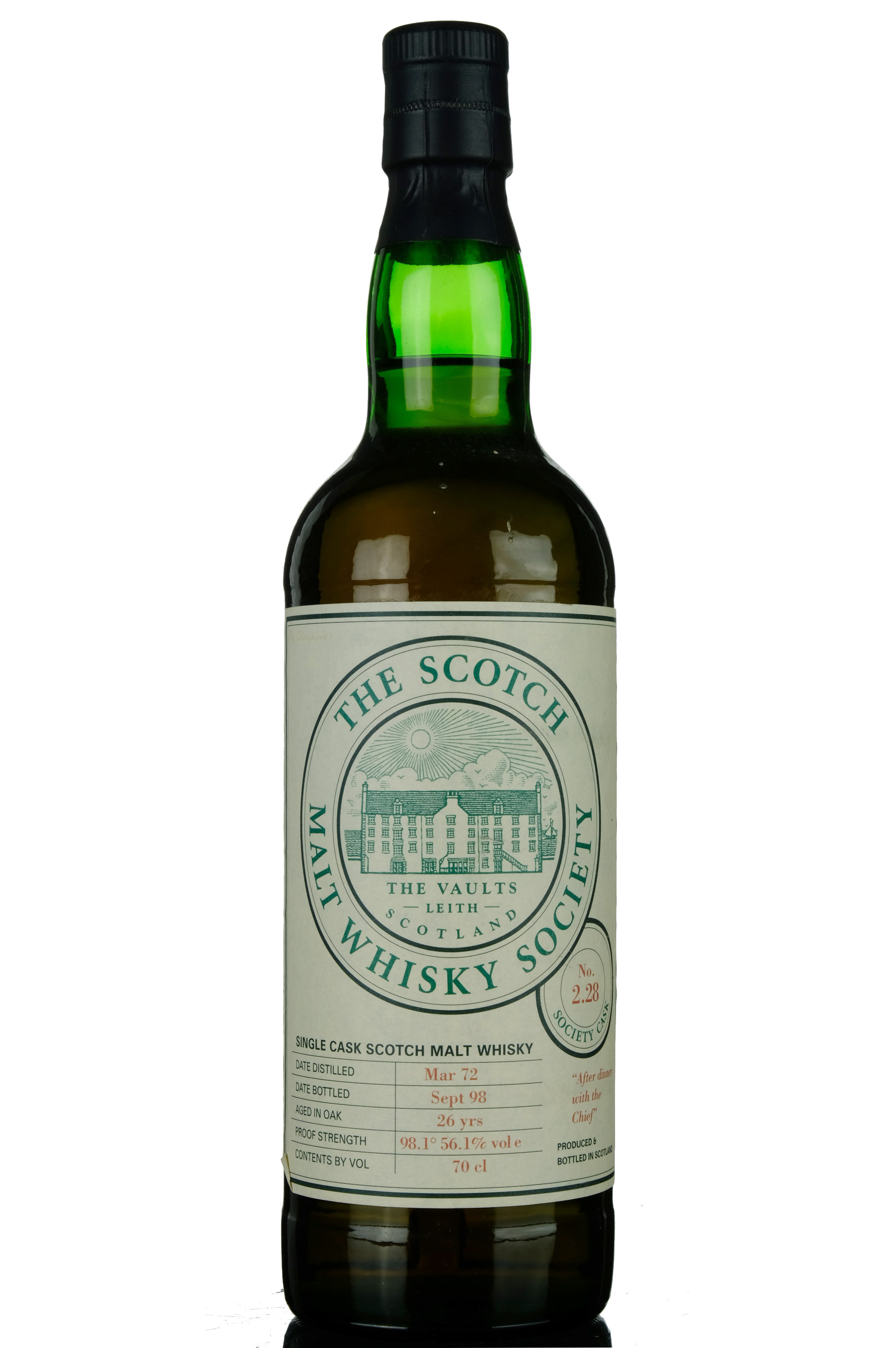 Glenlivet 1972-1998 - 26 Year Old - SMWS 2.28 - After Dinner With The Chief