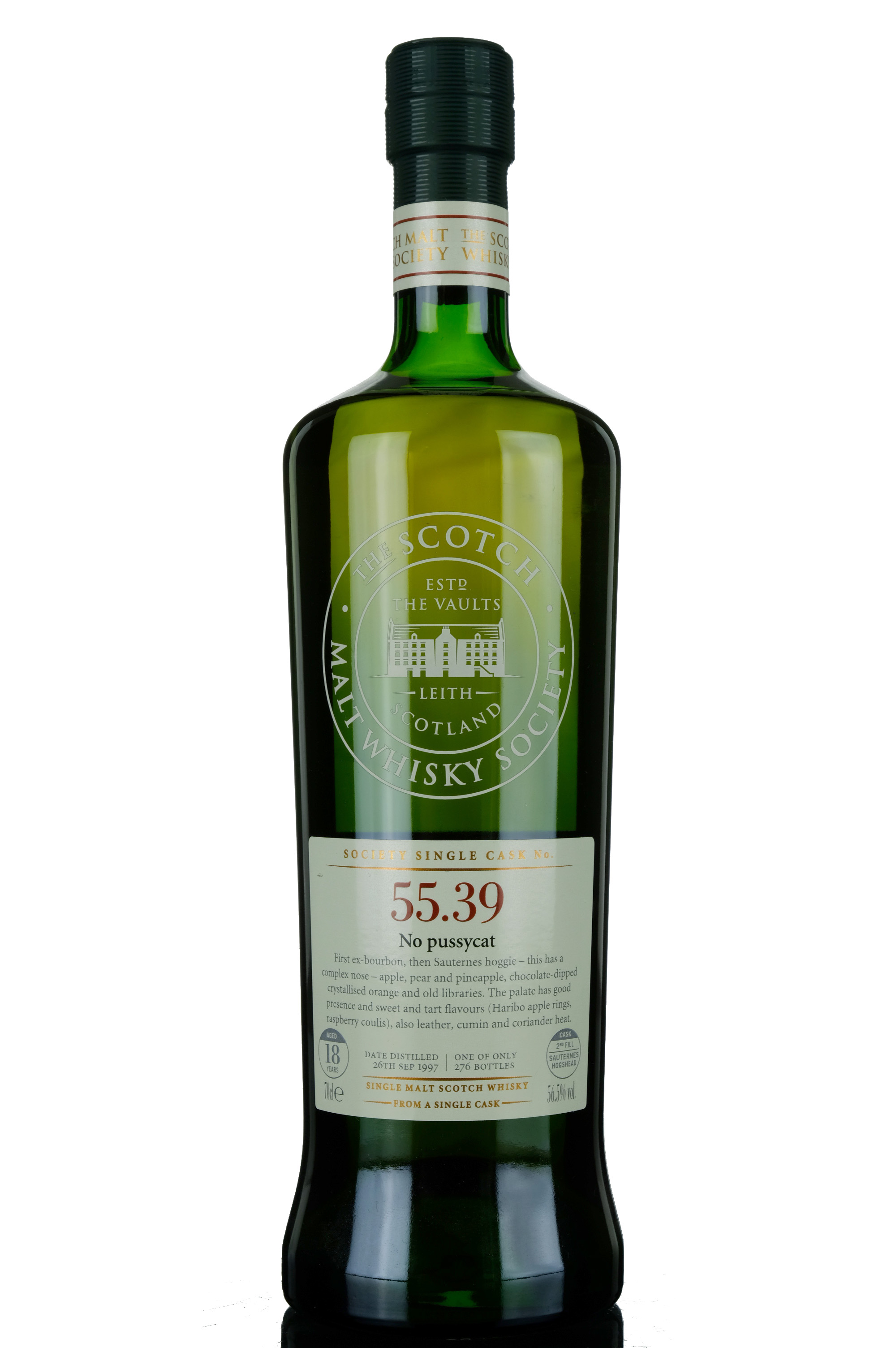 Royal Brackla 1997  18 Year Old  SMWS 5539  No Pussycat