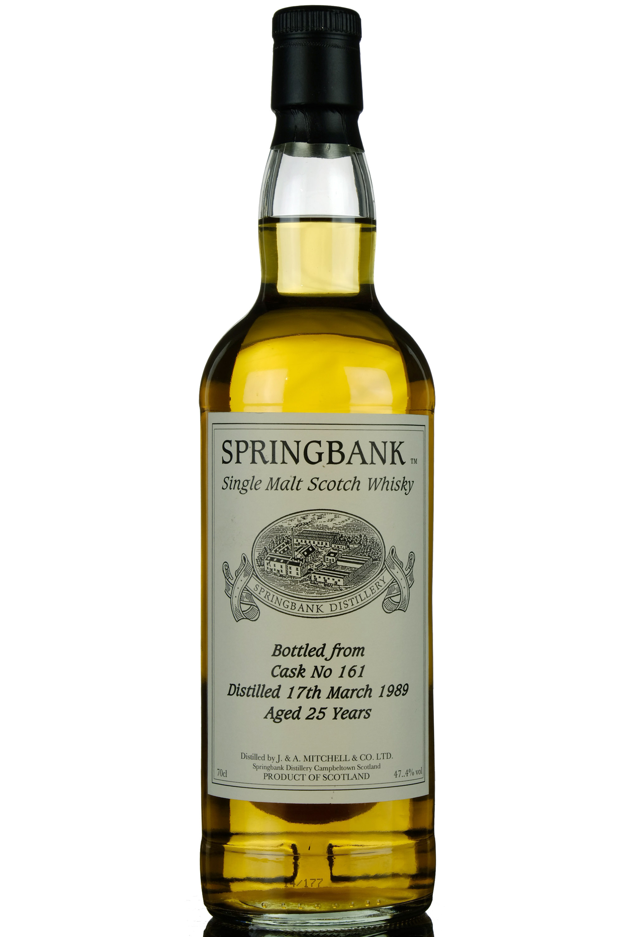 Springbank 1989 - 25 Year Old - Private Bottling - Single Cask 161