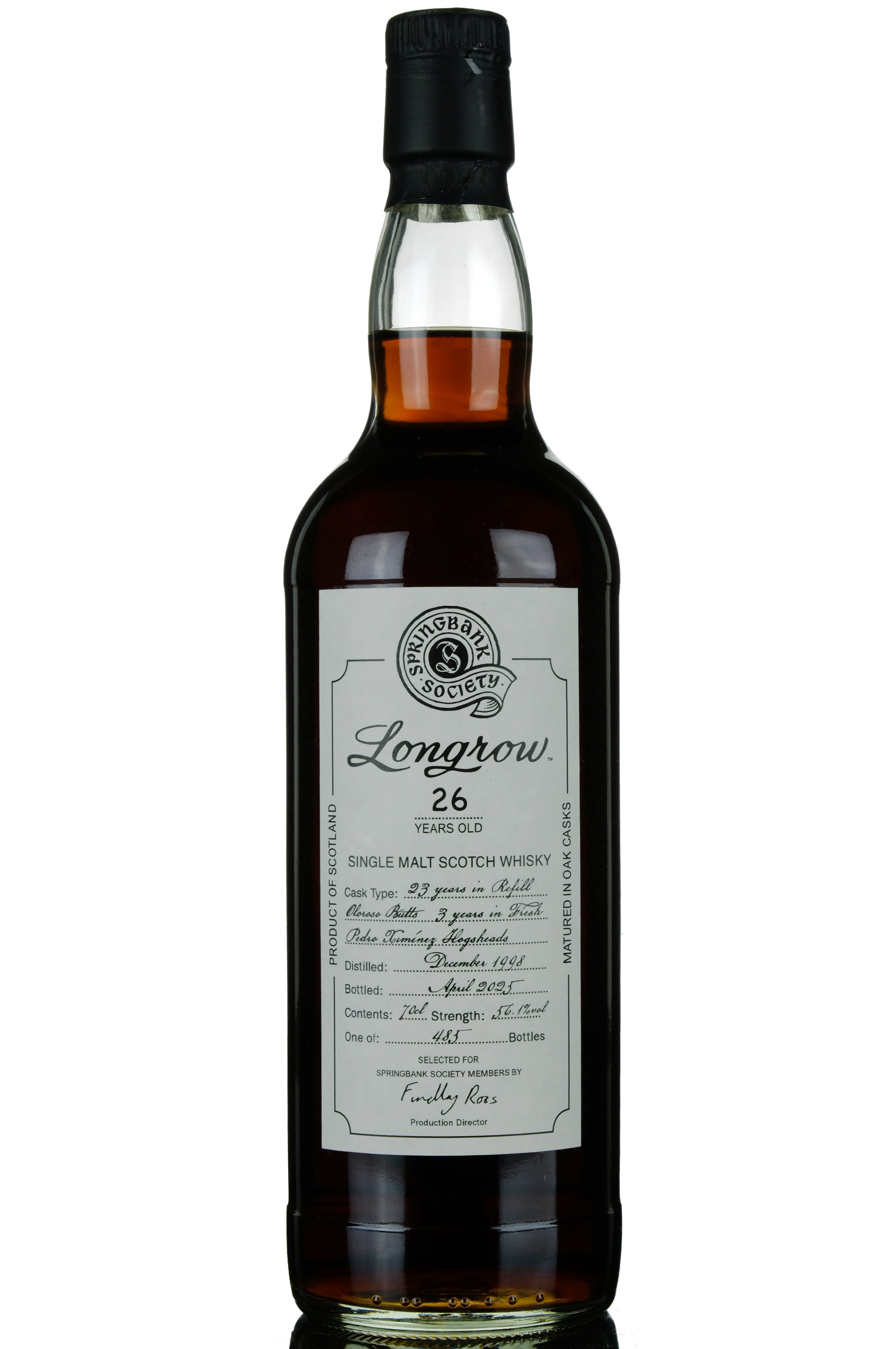 Longrow 1998-2025 - 26 Year Old - Society Exclusive