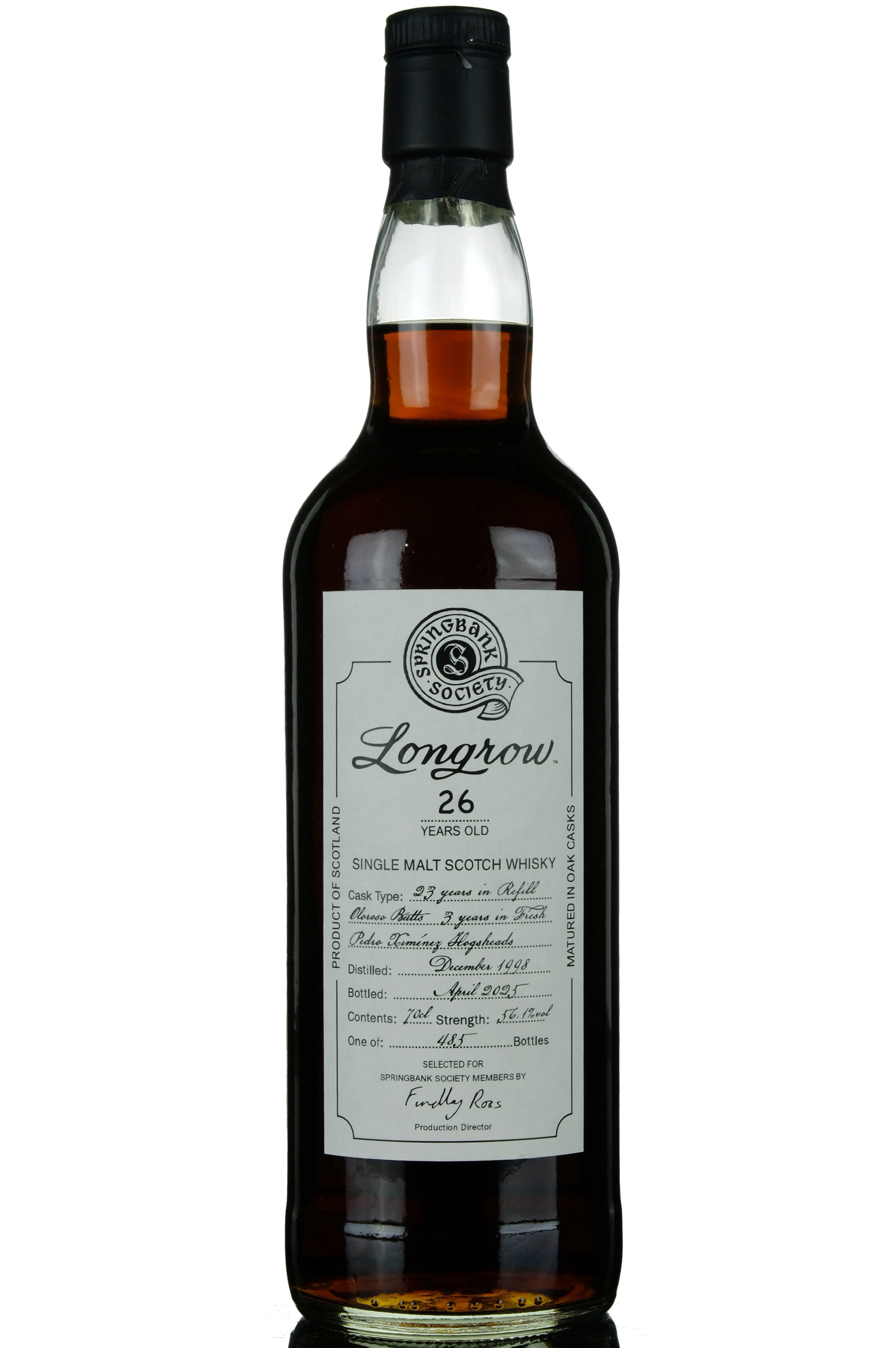 Longrow 1998-2025 - 26 Year Old - Society Exclusive