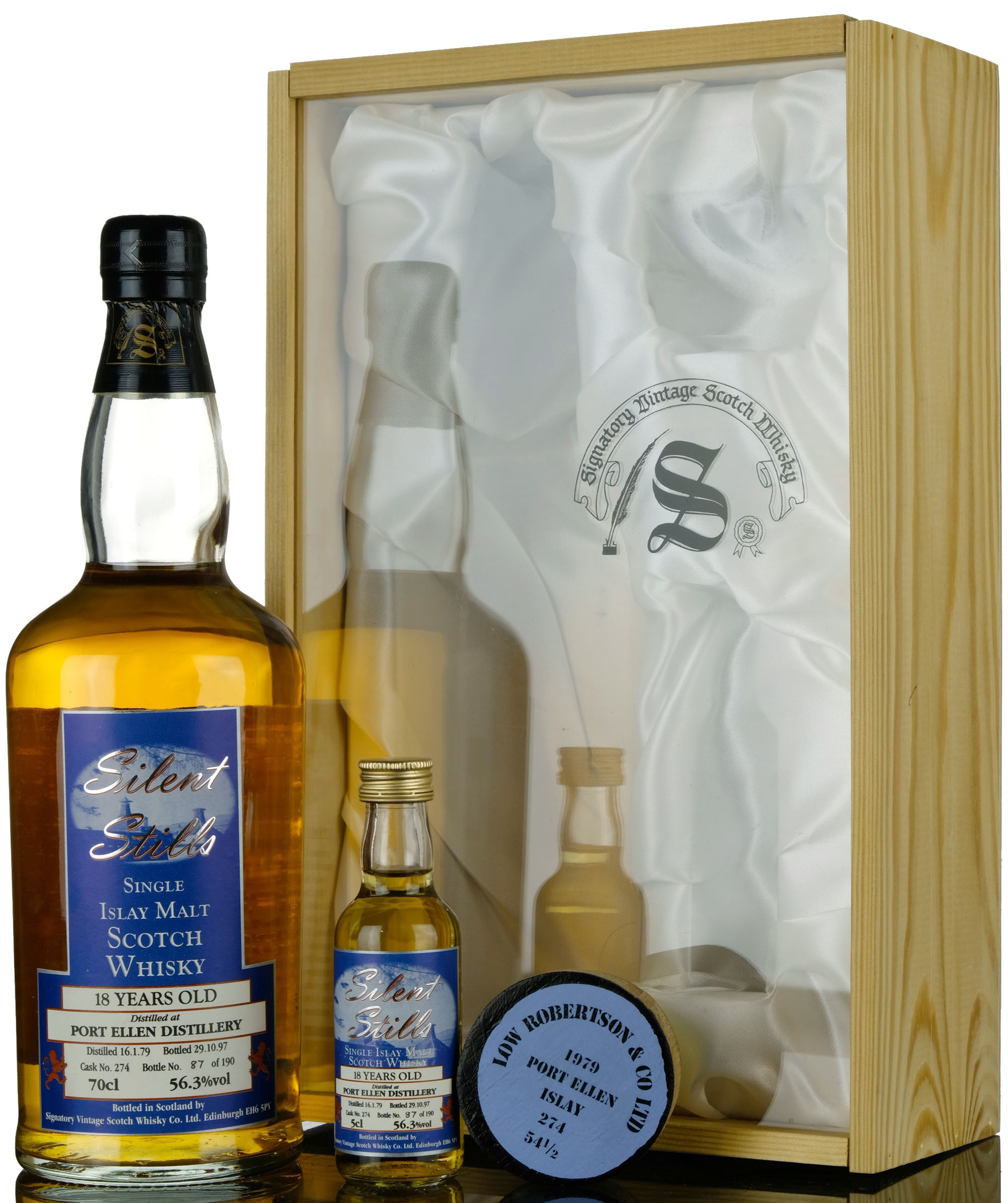 Port Ellen 1979-1997 - 18 Year Old - Signatory Vintage Silent Stills - Single Cask 274