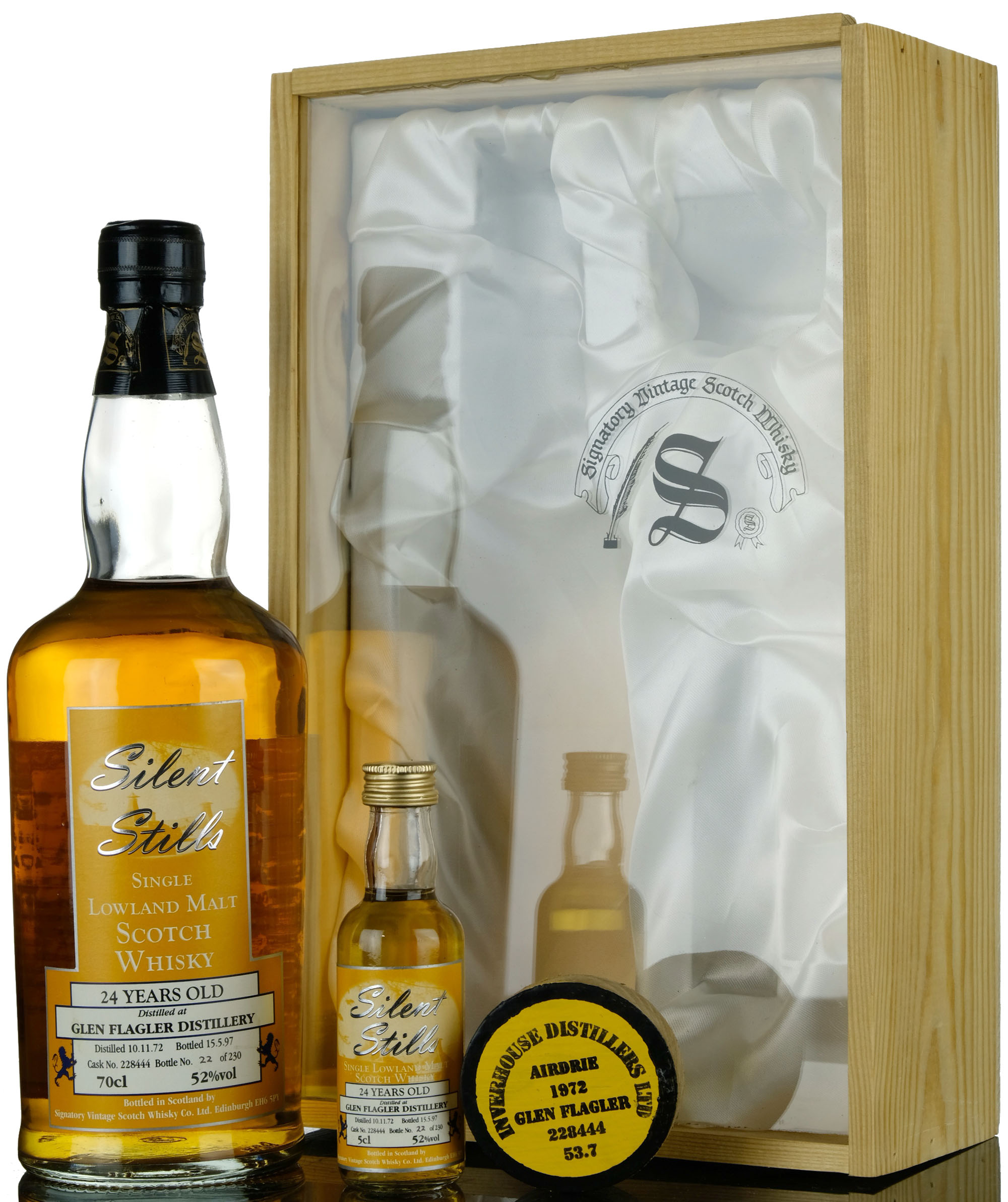 Glen Flagler 1972-1997 - 24 Year Old - Signatory Vintage Silent Stills - Single Cask 22844