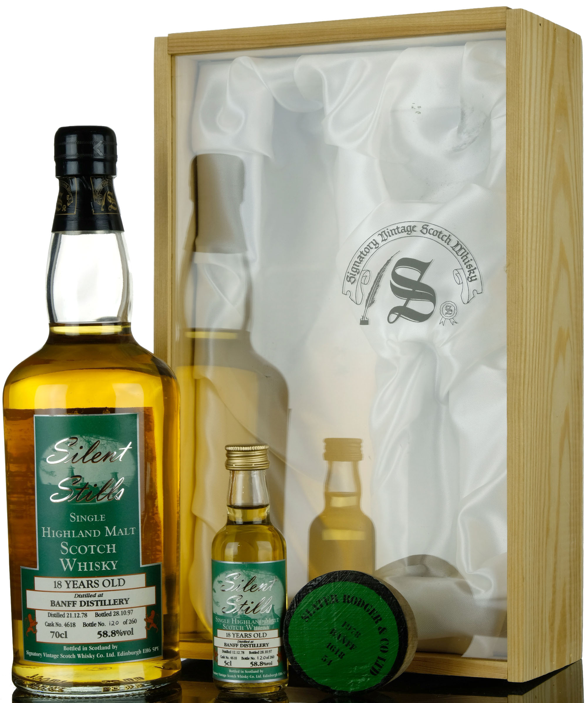 Banff 1978-1997 - 18 Year Old - Signatory Vintage Silent Stills - Single Cask 4618