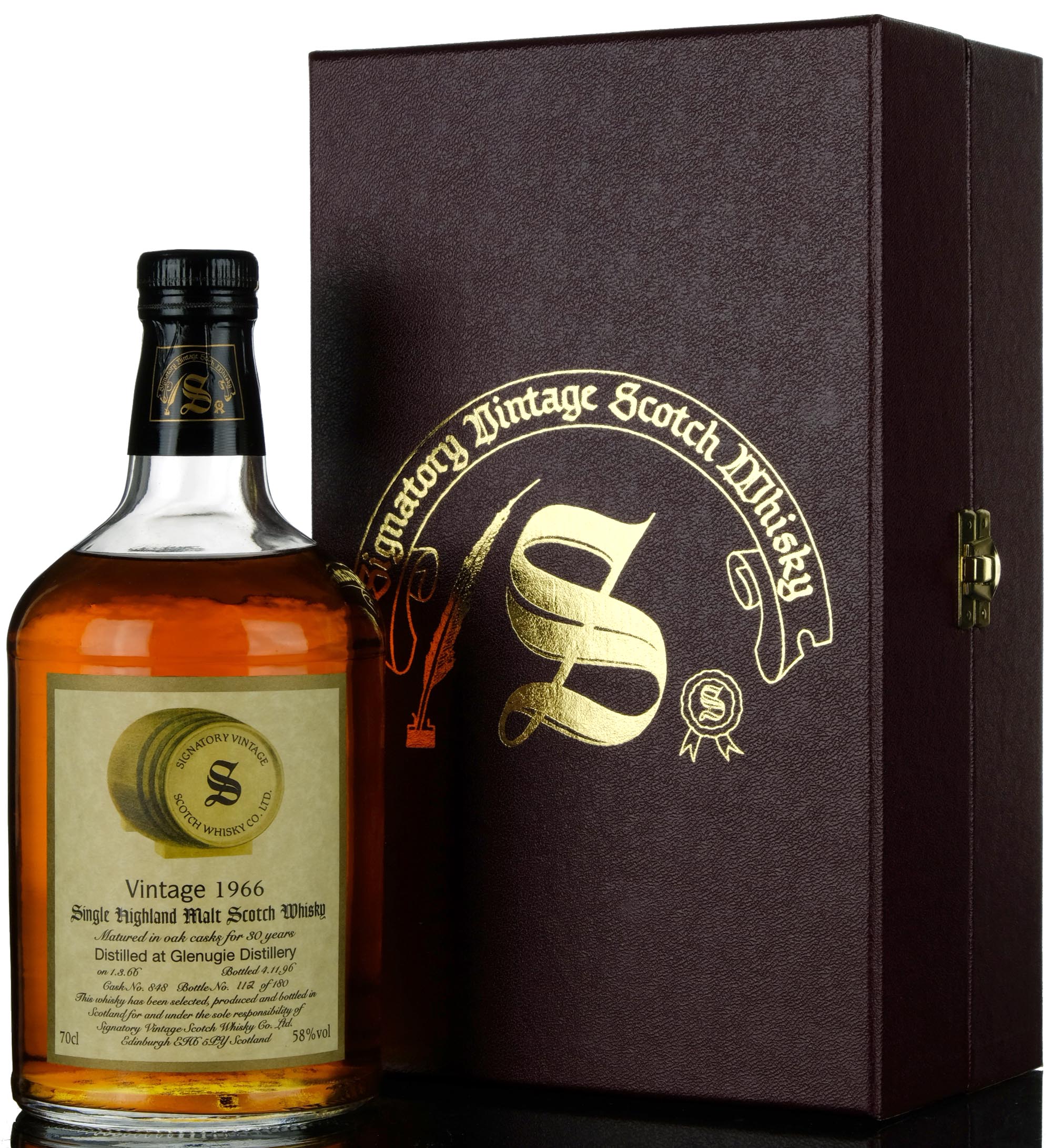 Glenugie 1966-1996 - 30 Year Old - Signatory Vintage - Single Cask 848