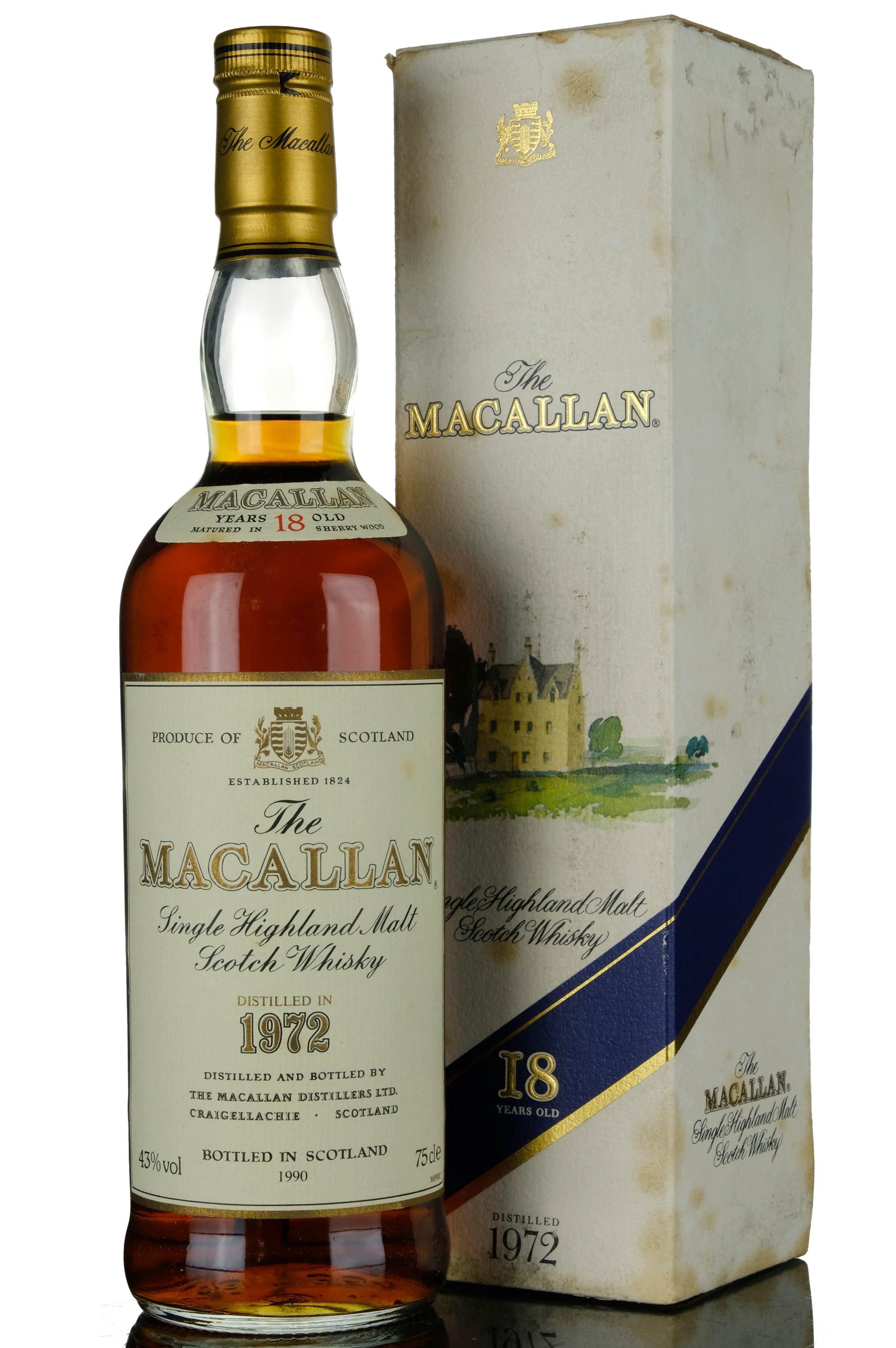 Macallan 1972-1990 - 18 Year Old - Sherry Cask