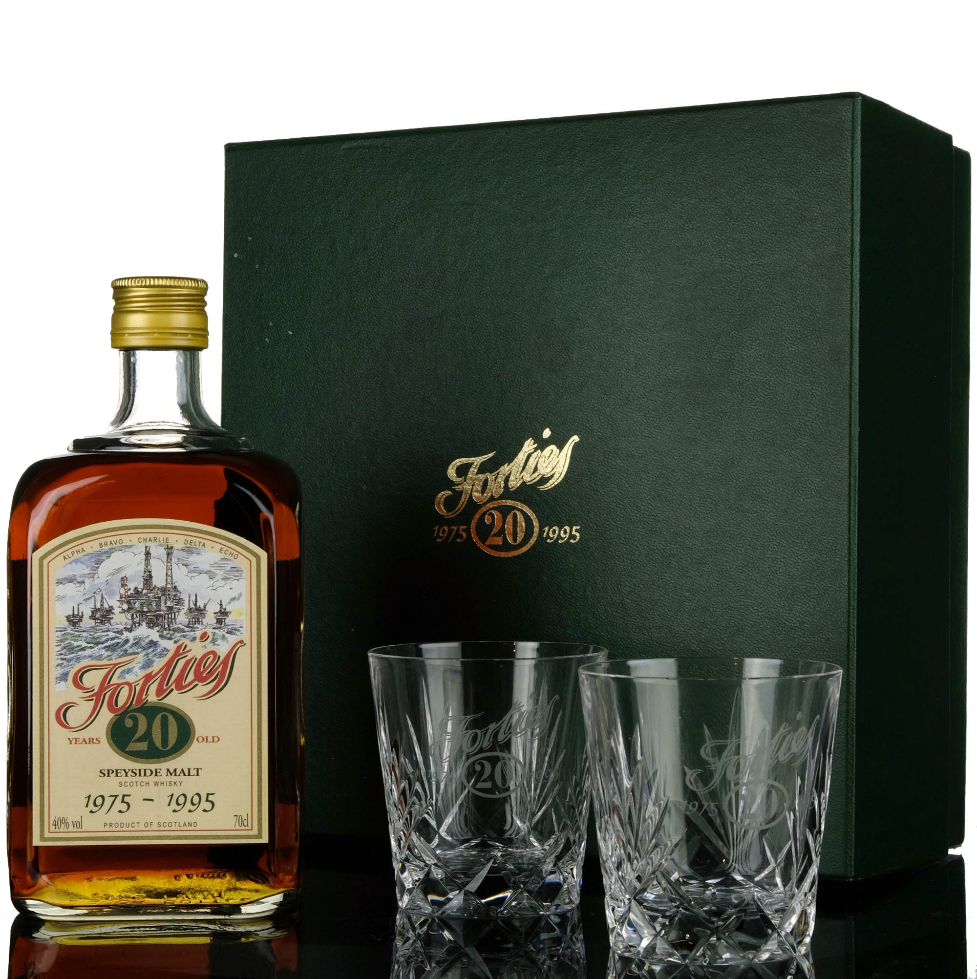 Glenfarclas 20 Year Old - BP Oil Forties Field 20th Anniversary 1975-1995