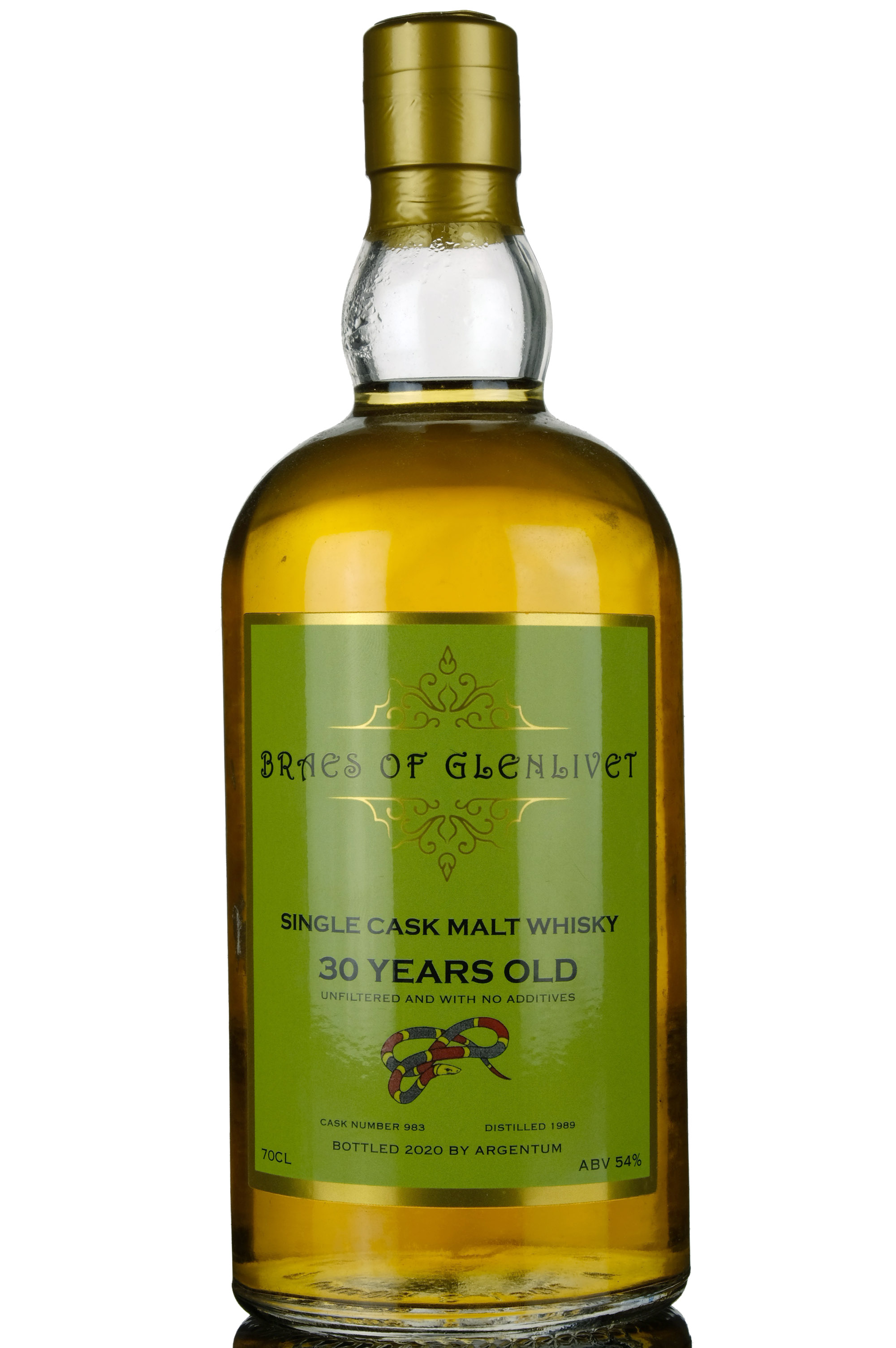 Braes Of Glenlivet 1989-2020 - 30 Year Old - Single Cask 983