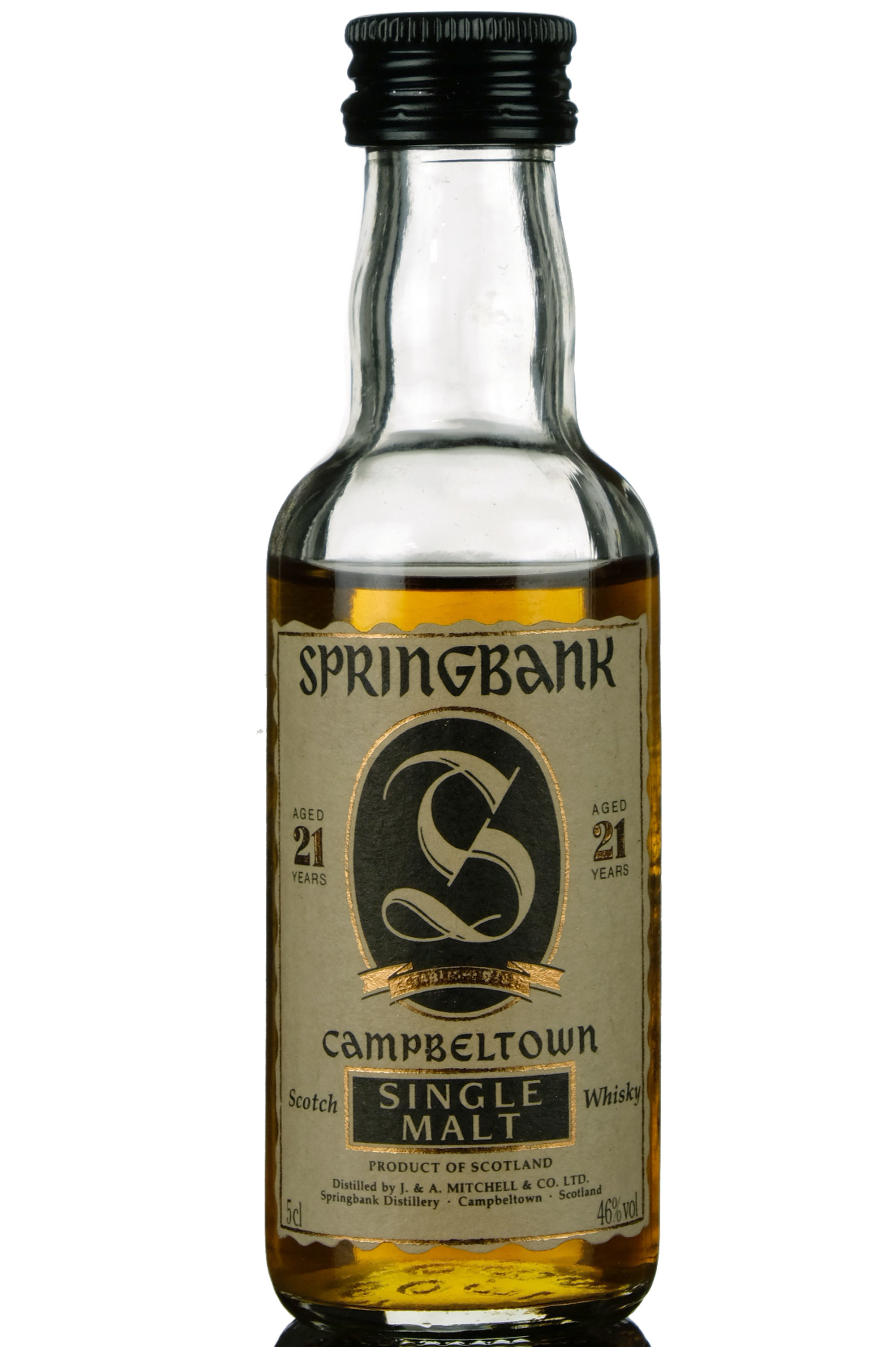 Springbank 21 Year Old - Miniature