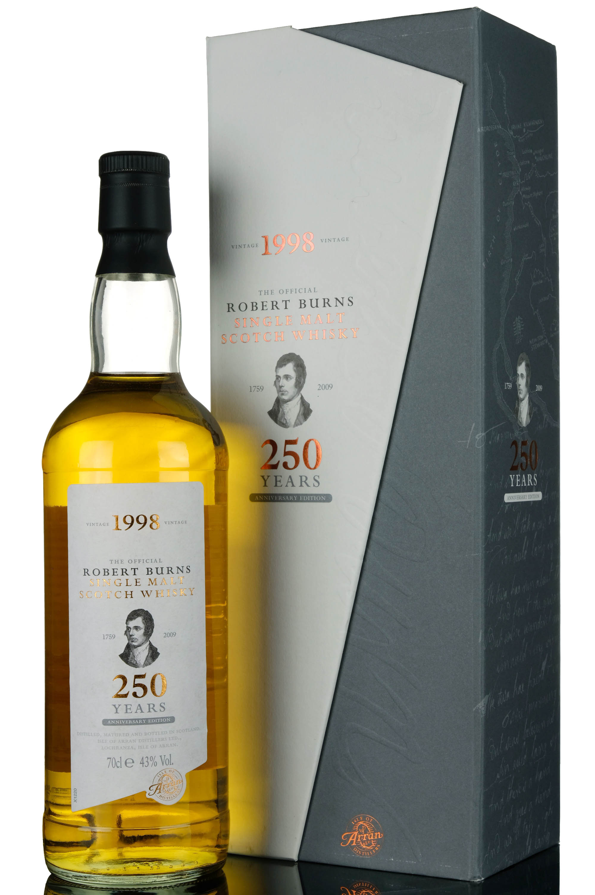 Arran 1998 - 2009 Robert Burns 250th Anniversary 1759 - 2009