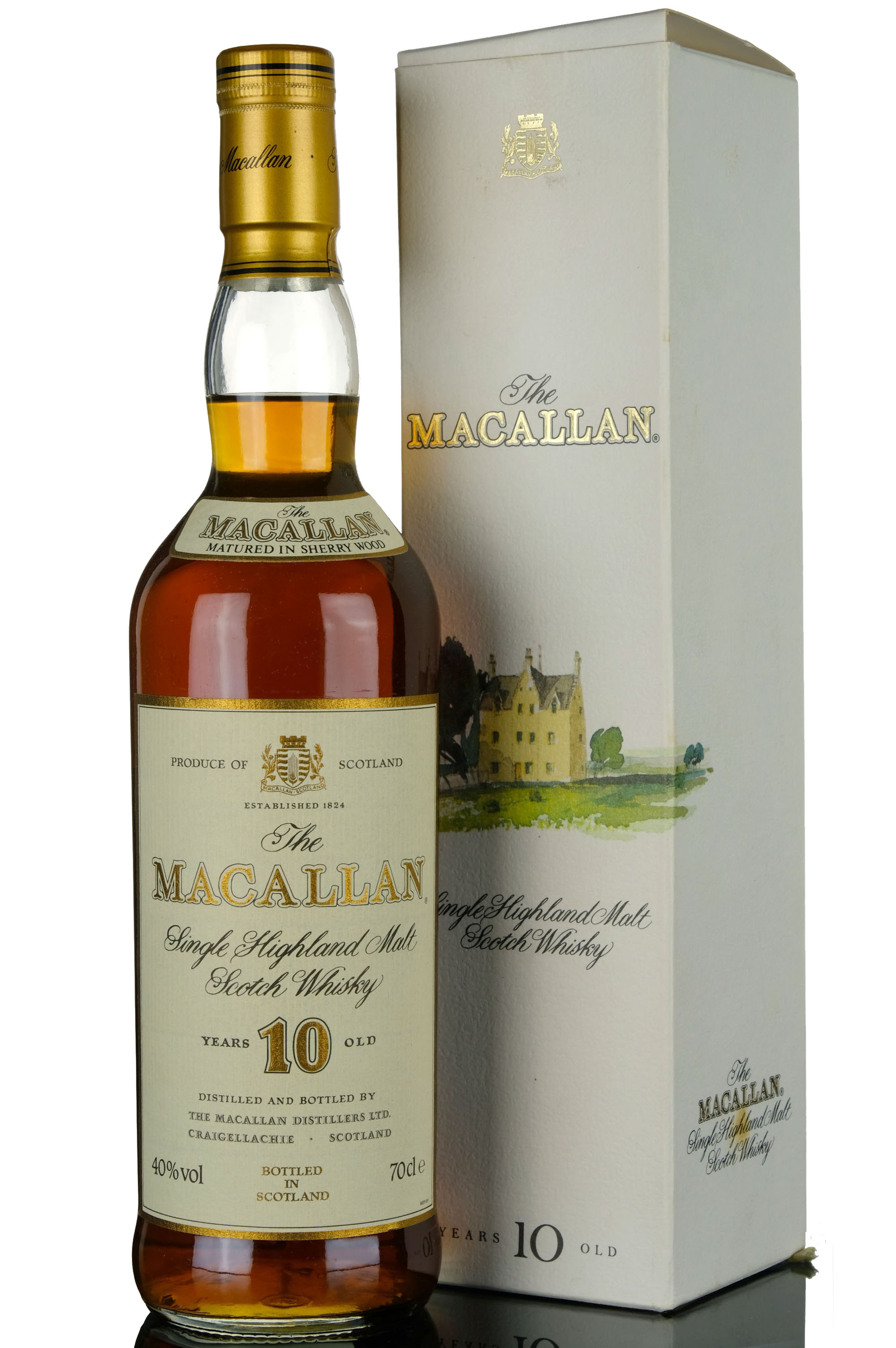 Macallan 10 Year Old - Sherry Cask - 1990s