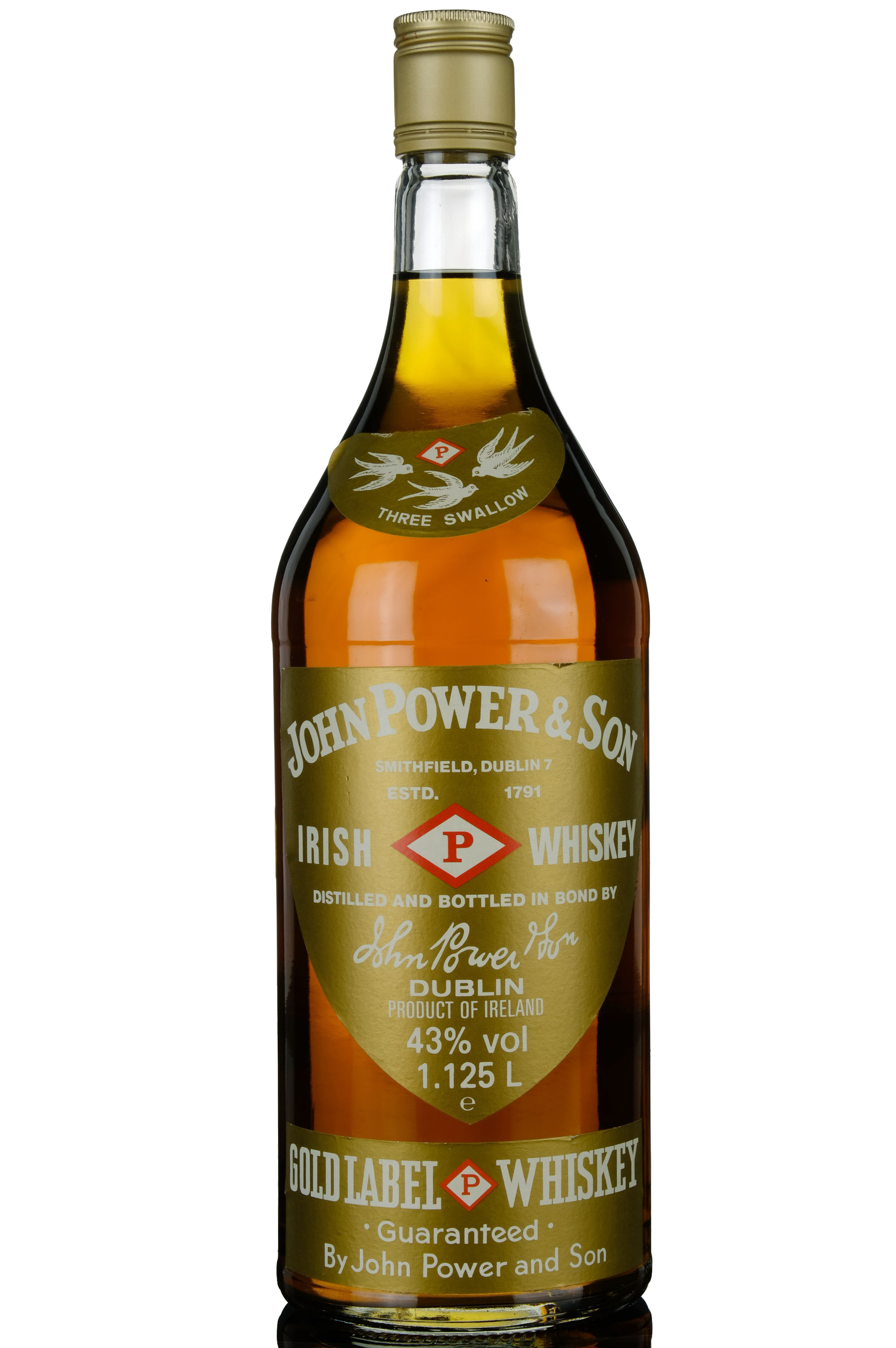 John Power & Son Gold Label - 1.125 Litres