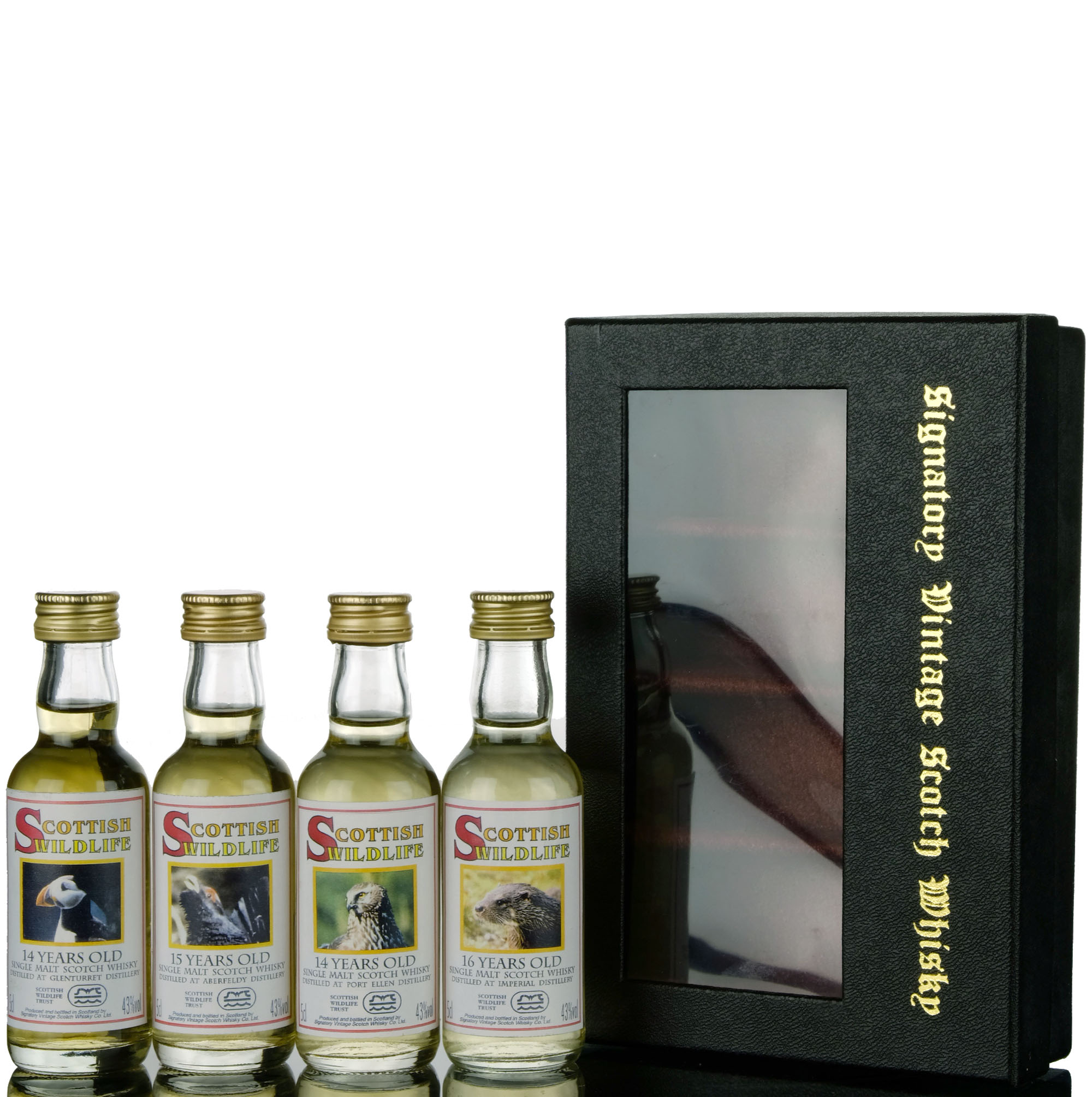 Signatory Vintage Scottish Wildlife Miniature Set