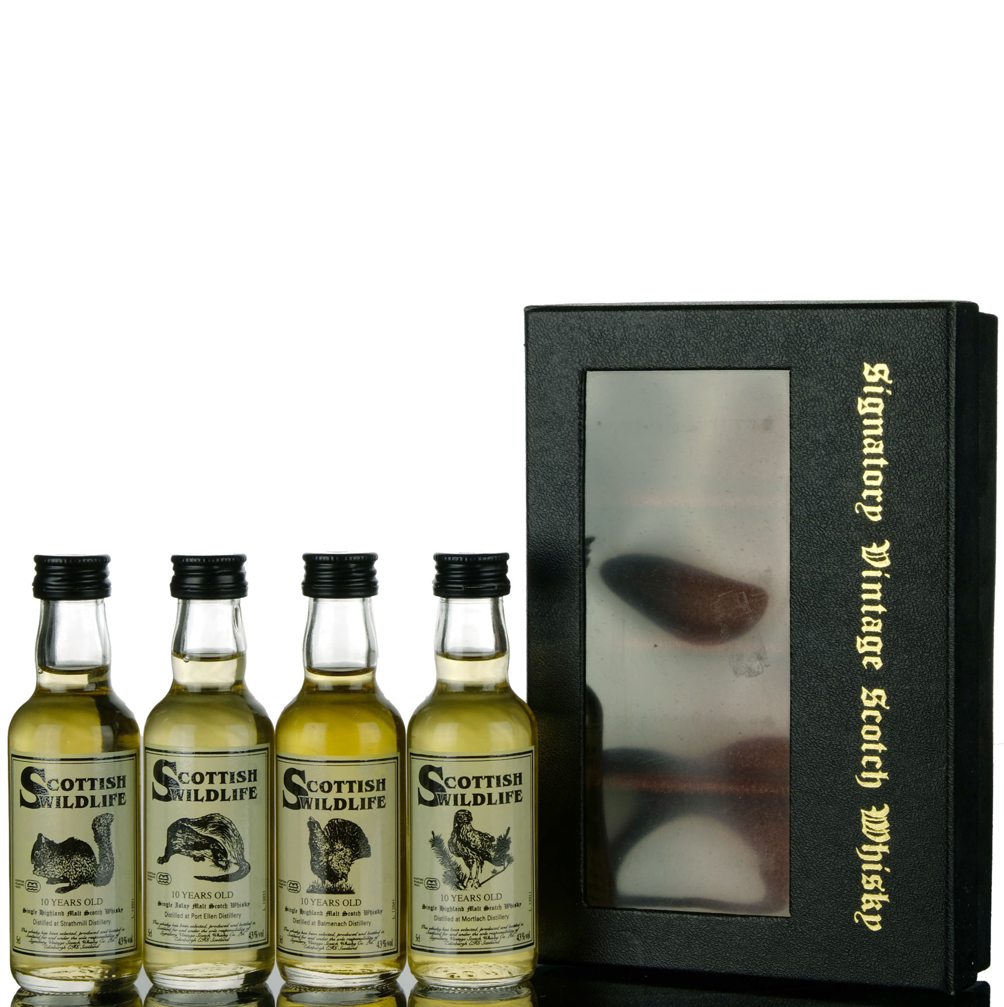 Signatory Vintage Scottish Wildlife Miniature Set