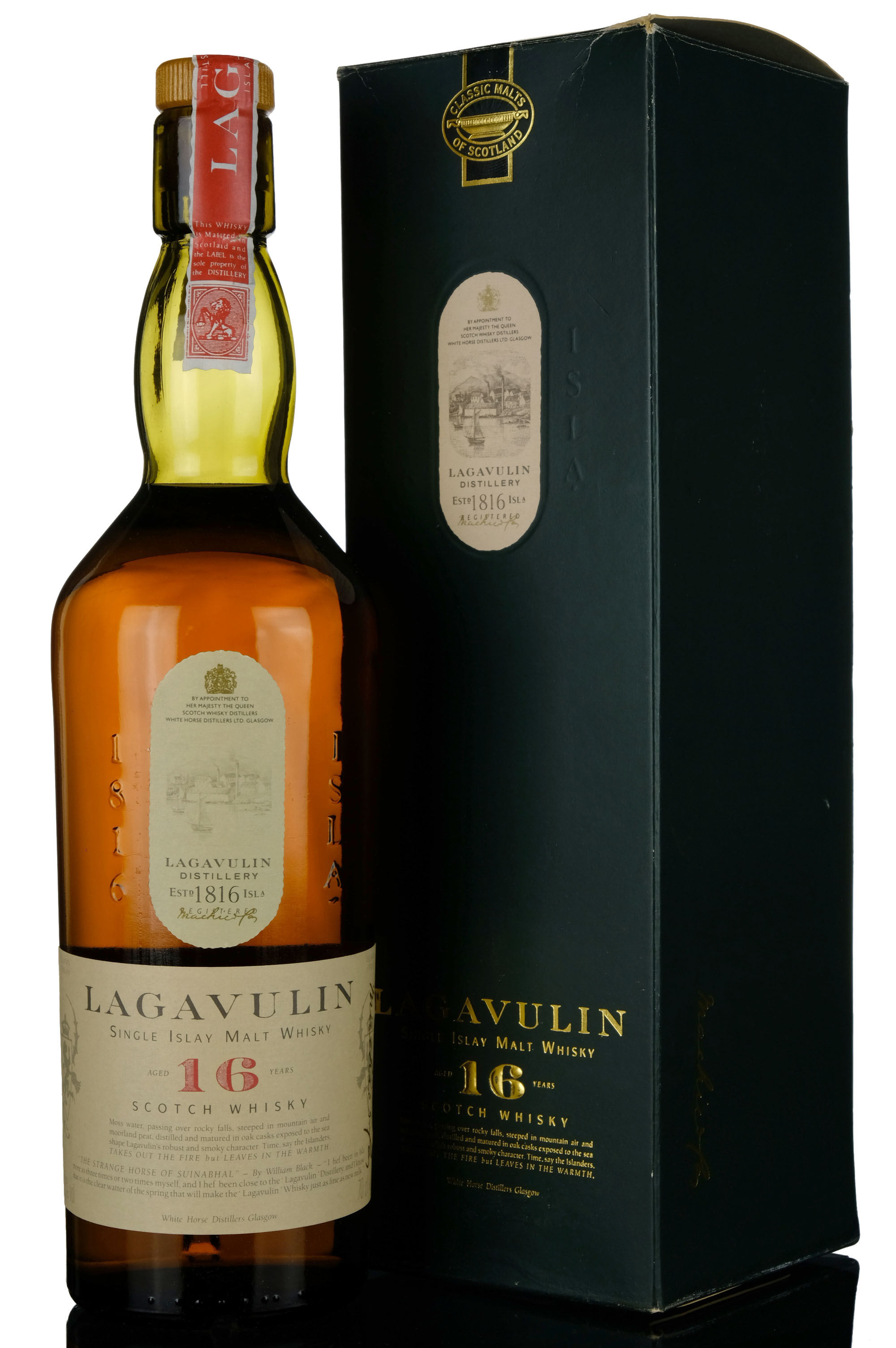 Lagavulin 16 Year Old - White Horse - 1990s