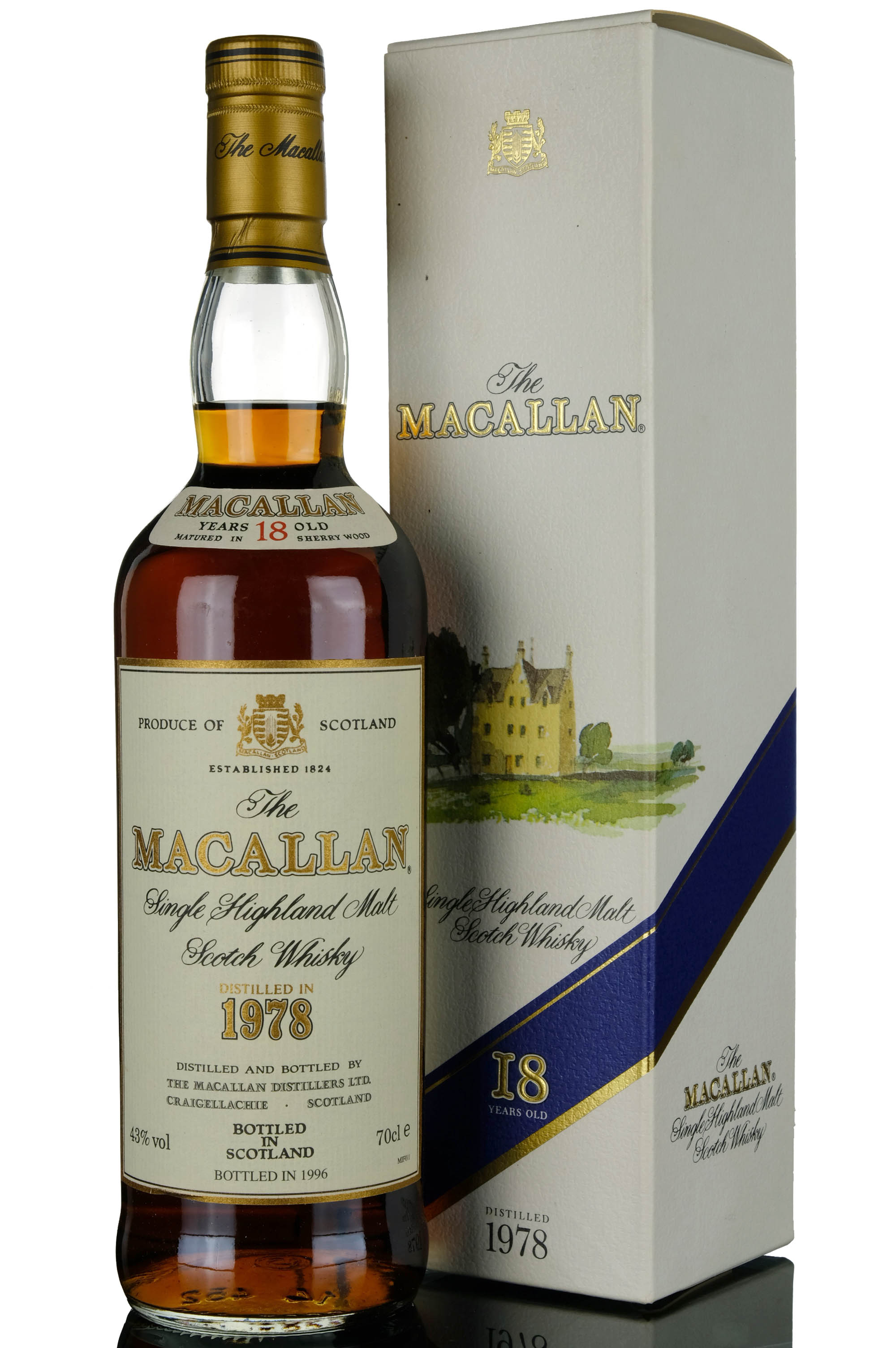 Macallan 1978-1996 - 18 Year Old - Sherry Cask