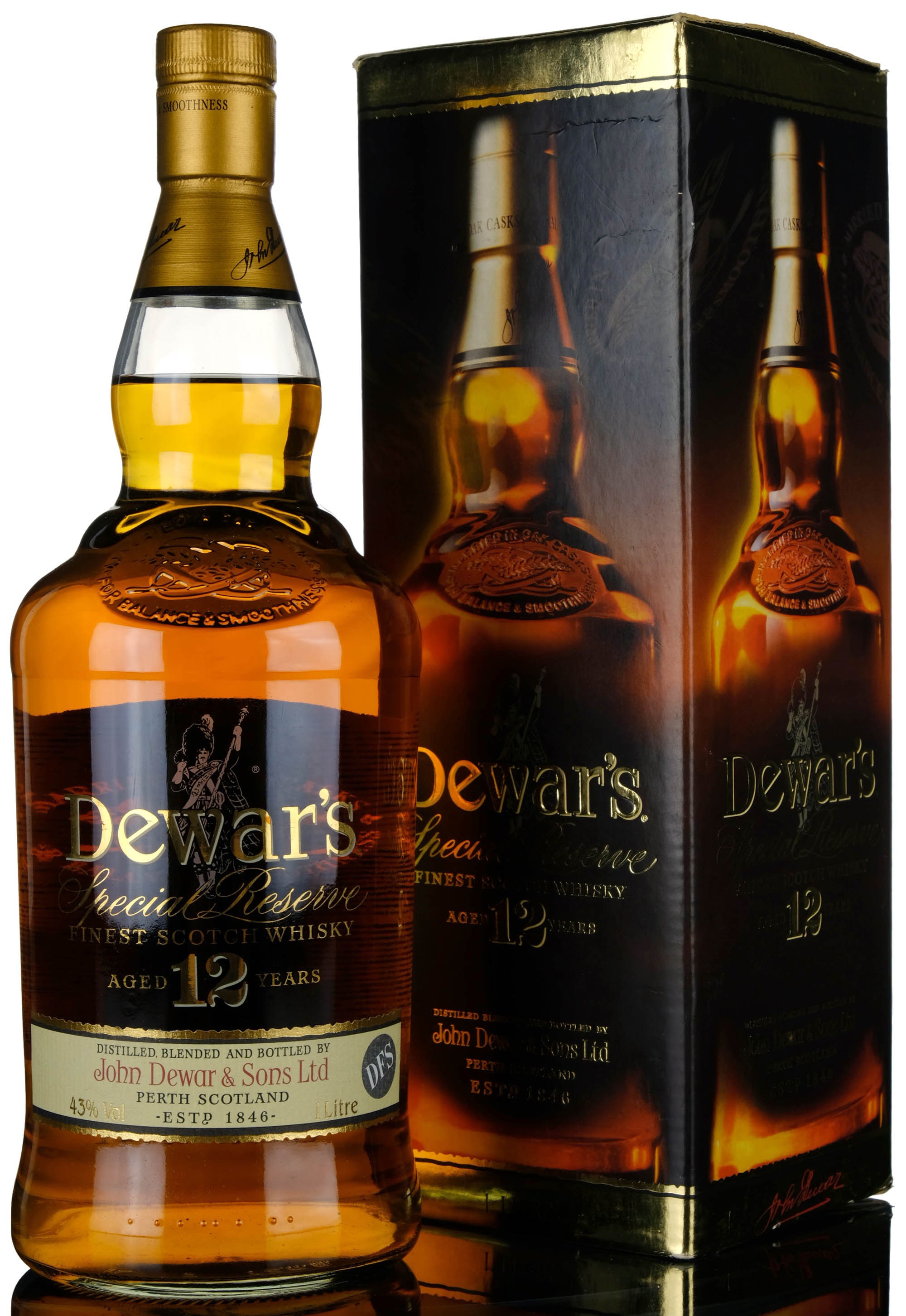 Dewars 12 Special Reserve 1990s