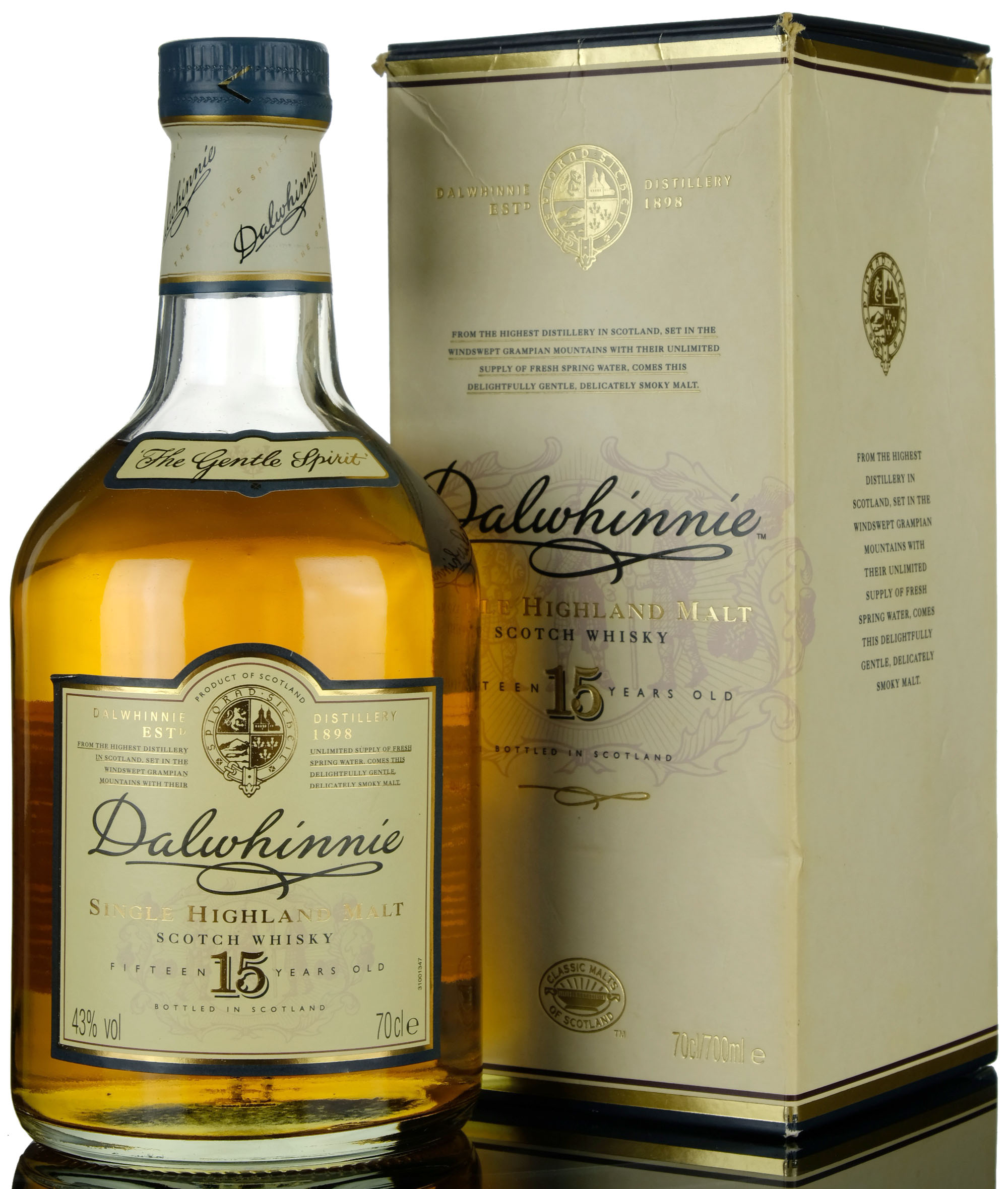 Dalwhinnie 15 Year Old - Early 2000s