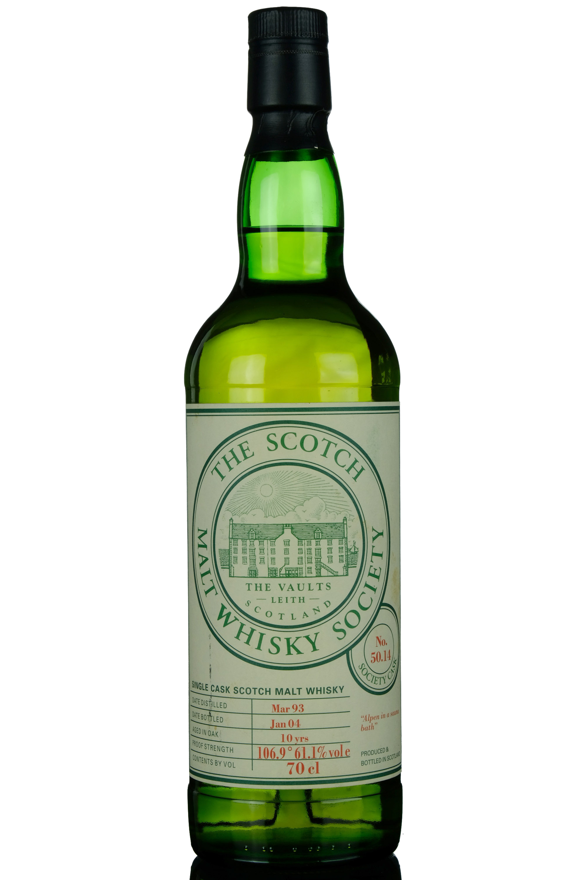 Bladnoch 1993-2004 - 10 Year Old - SMWS 50.14 - Alpen In A Sauna Bath
