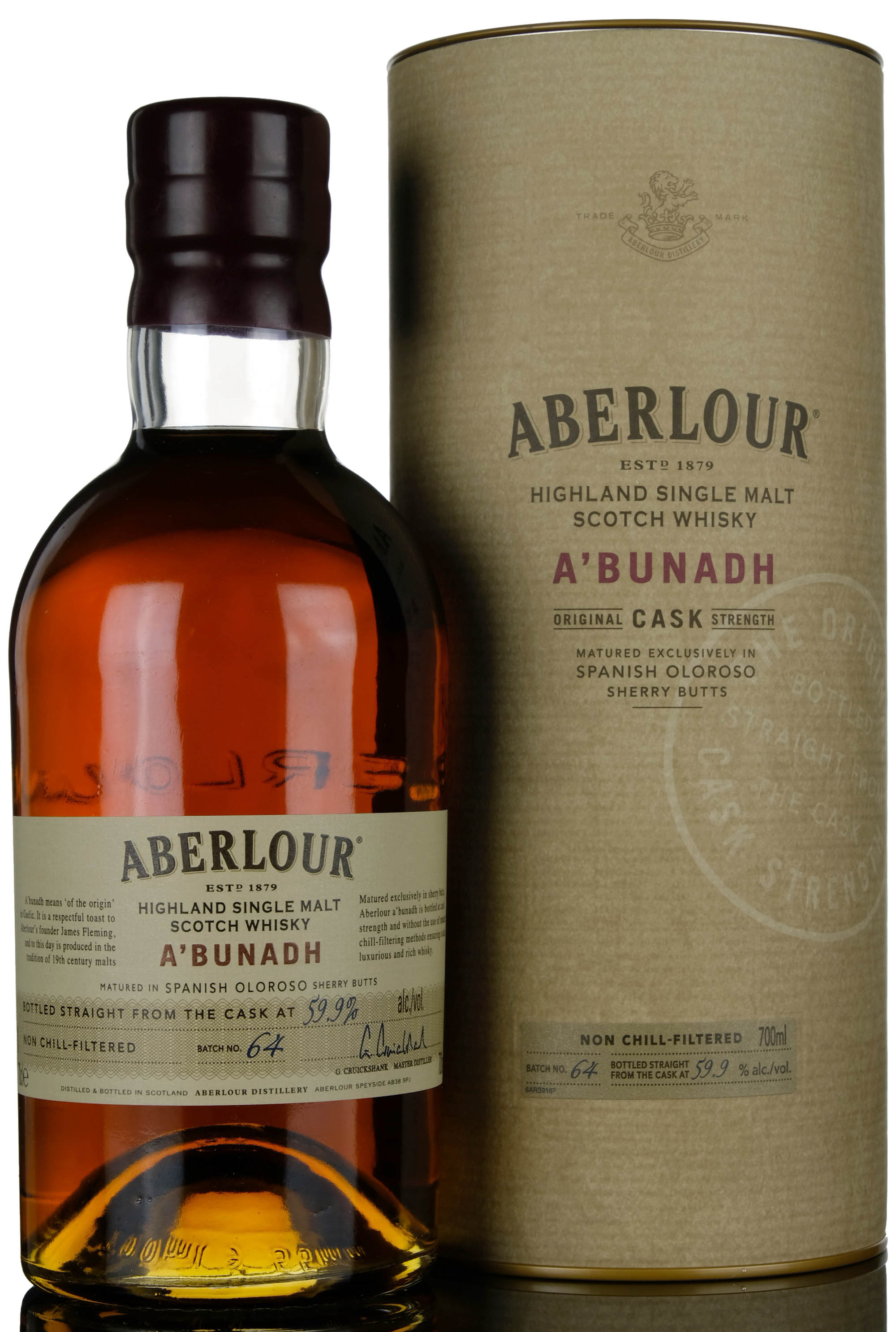 Aberlour Abunadh  Batch 64  2019 Release