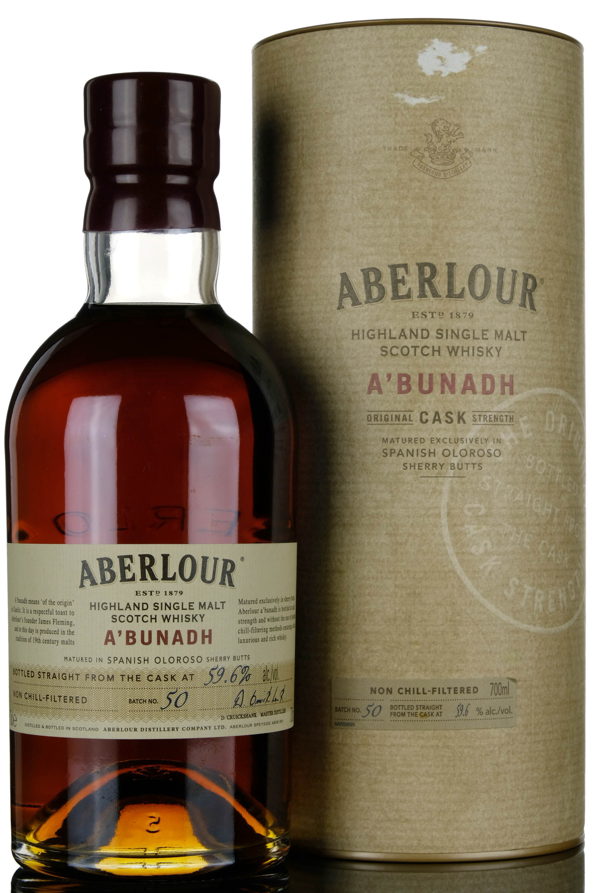 Aberlour Abunadh  Batch 50  2014 Release