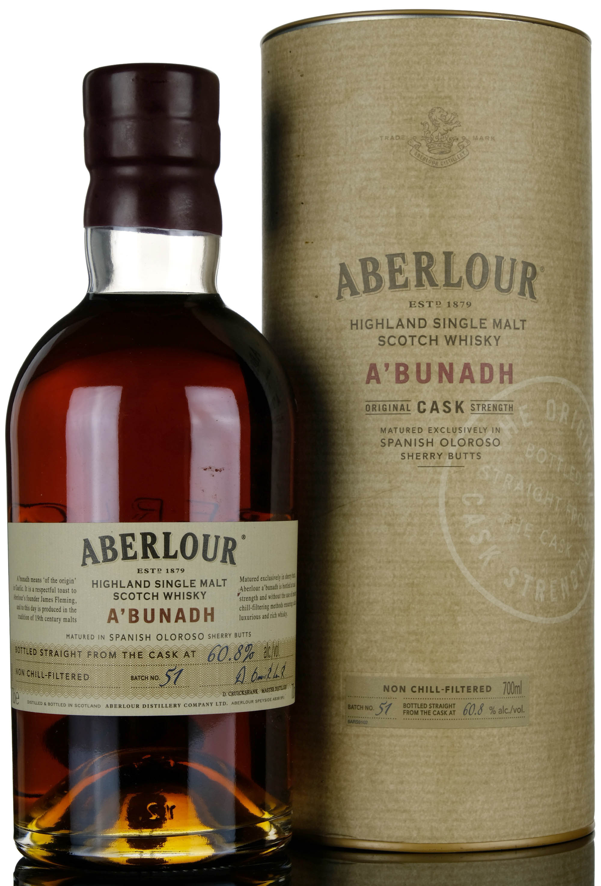 Aberlour A'bunadh - Batch 51 - 2015 Release
