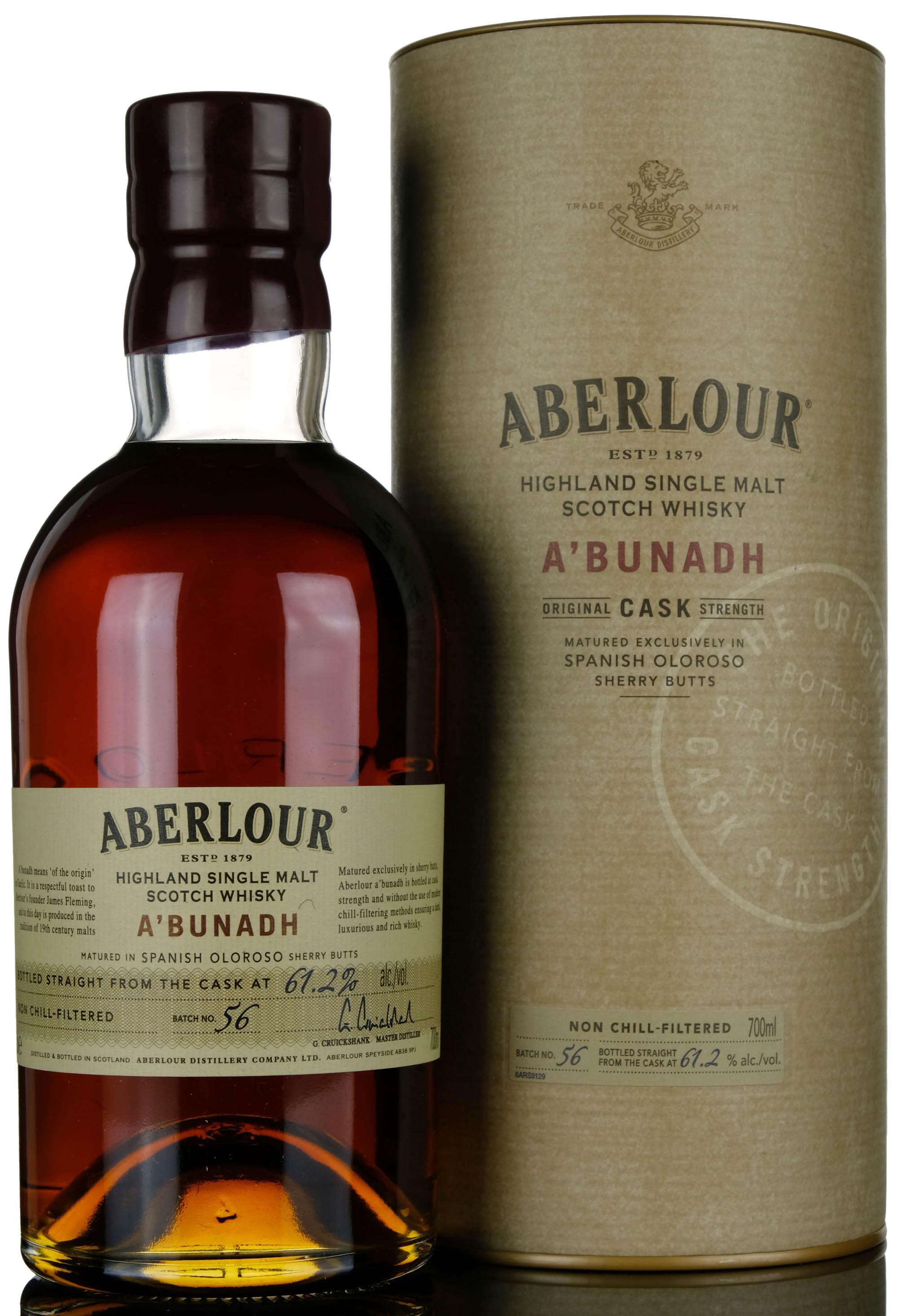 Aberlour Abunadh  Batch 56  2016 Release