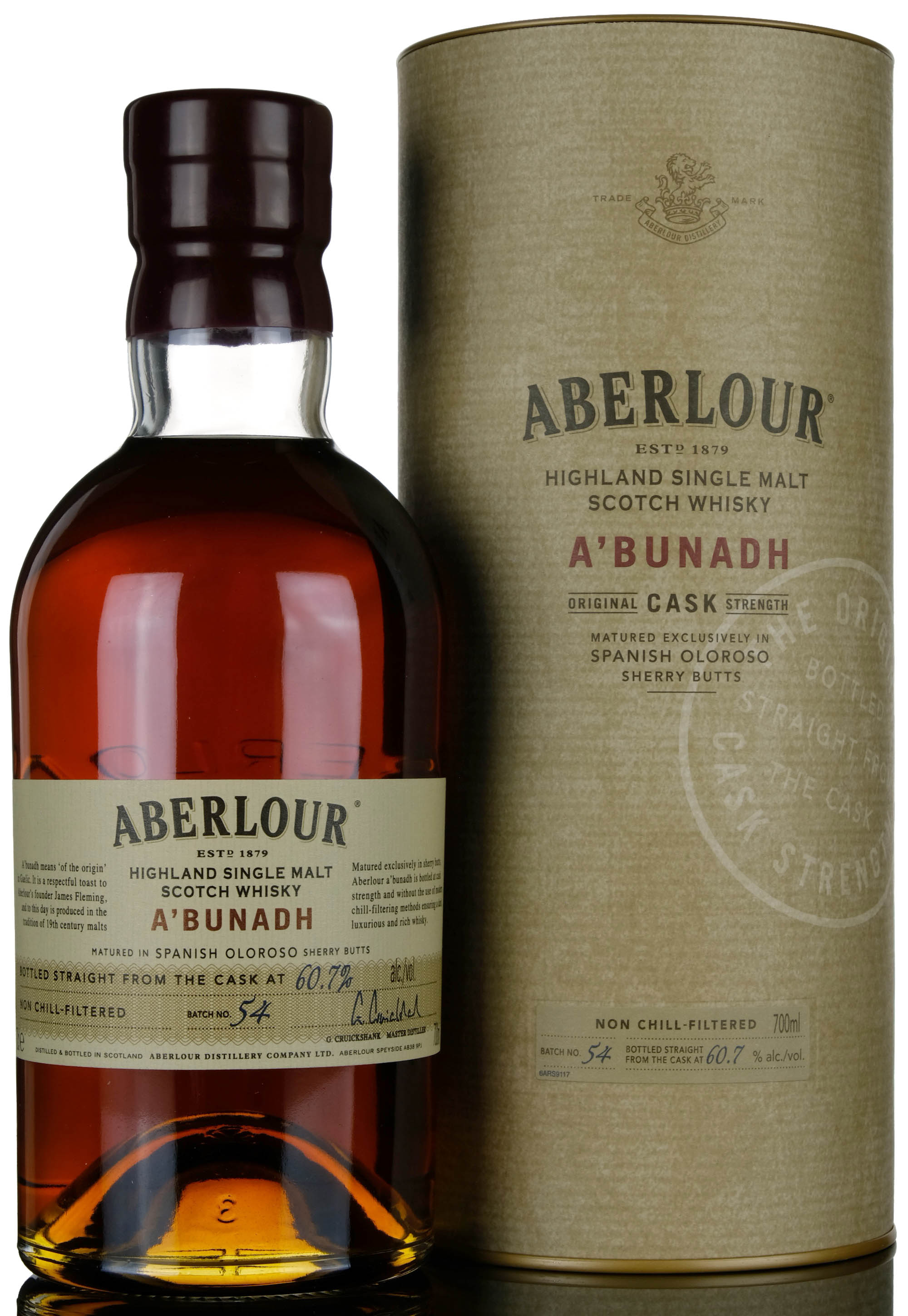 Aberlour Abunadh  Batch 54  2015 Release