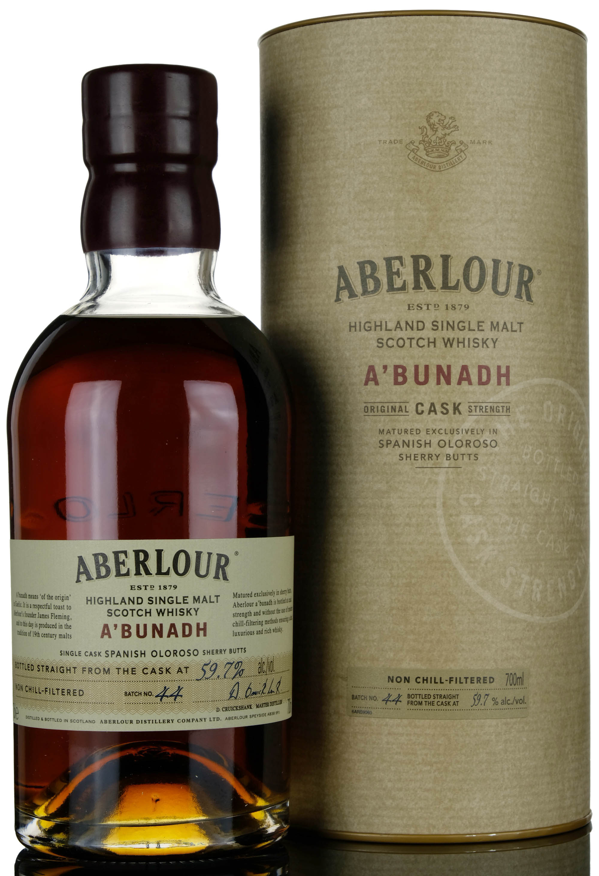Aberlour A'bunadh - Batch 44 - 2012 Release