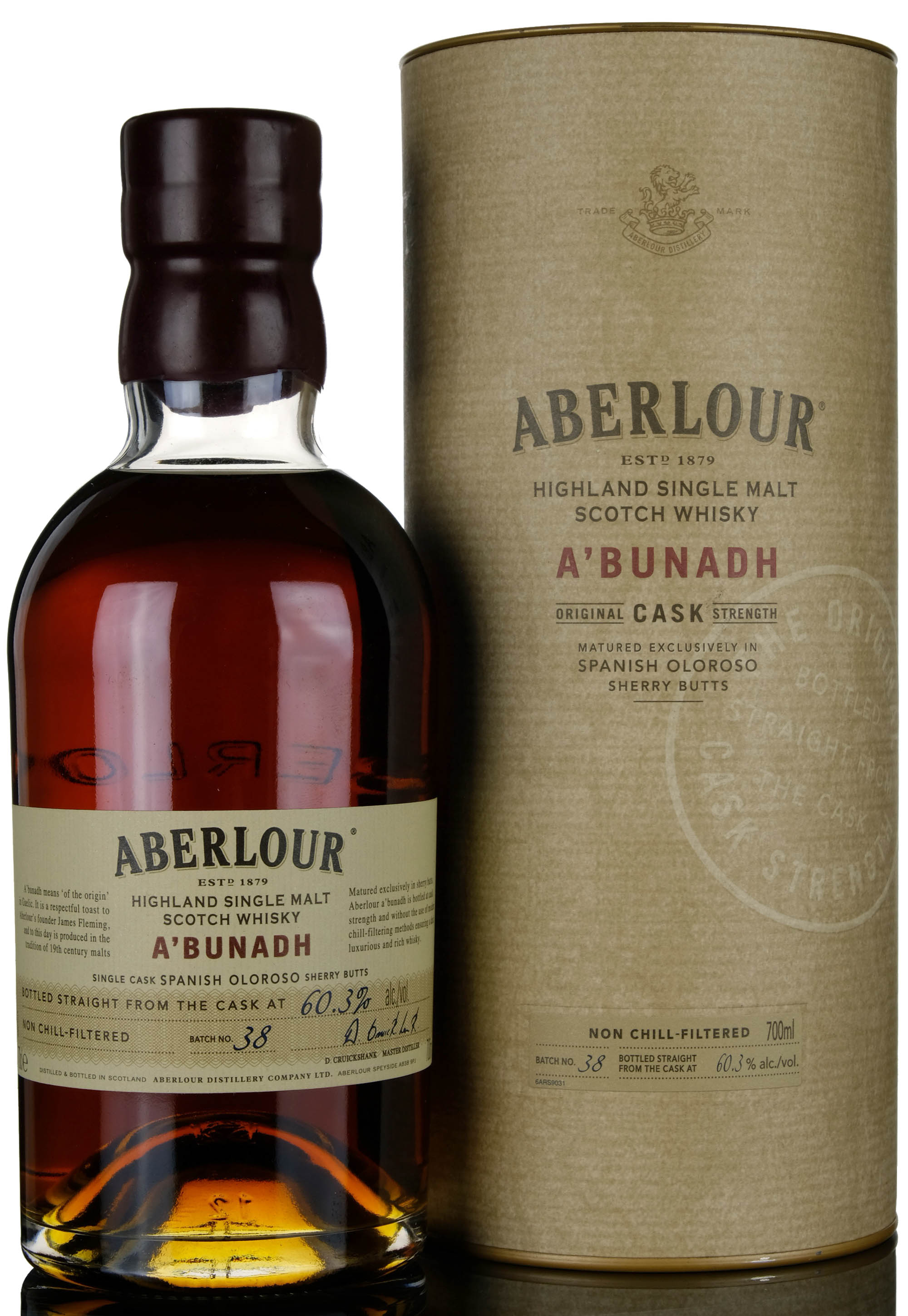 Aberlour Abunadh  Batch 38  2011 Release