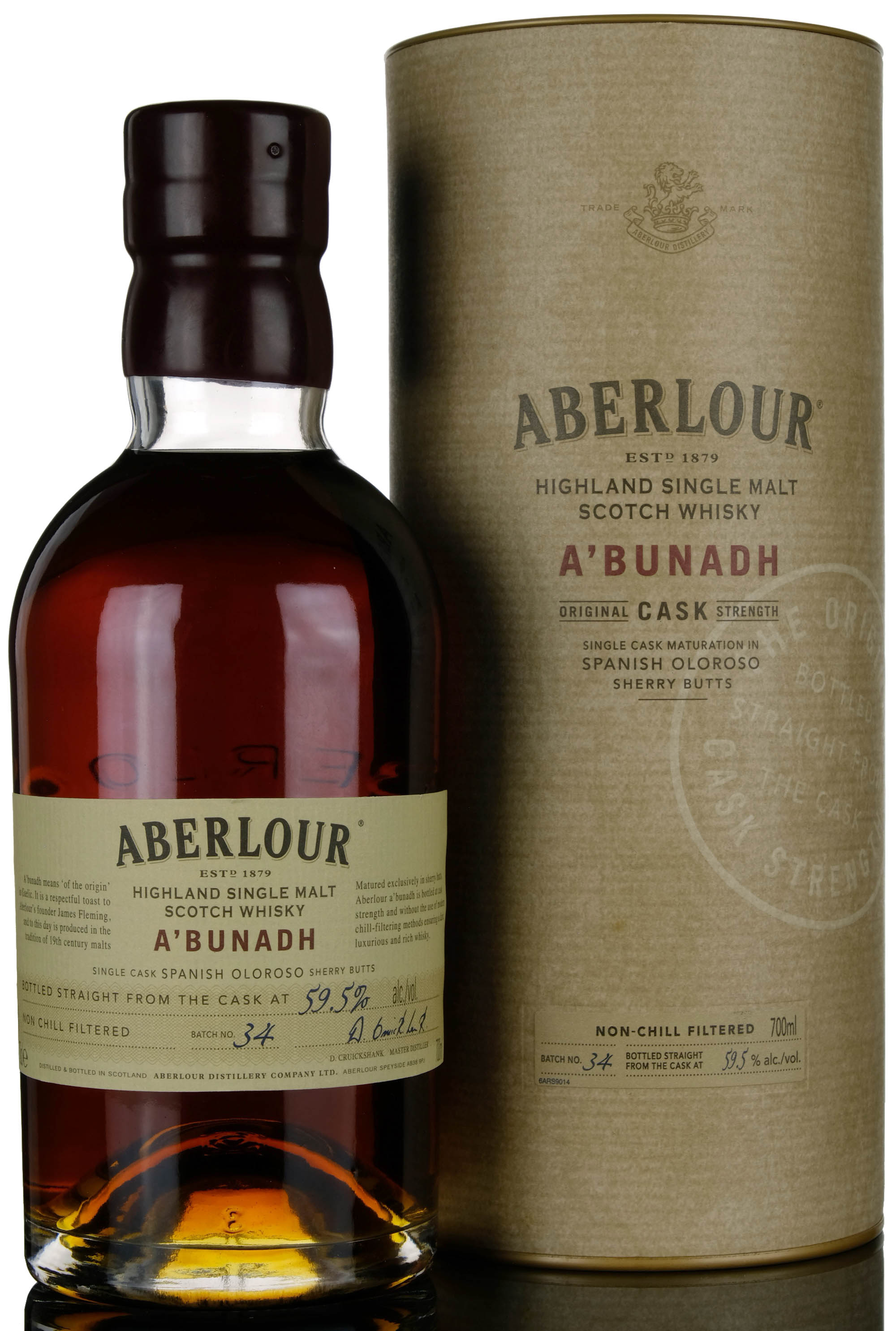 Aberlour A'bunadh - Batch 34 - 2010 Release