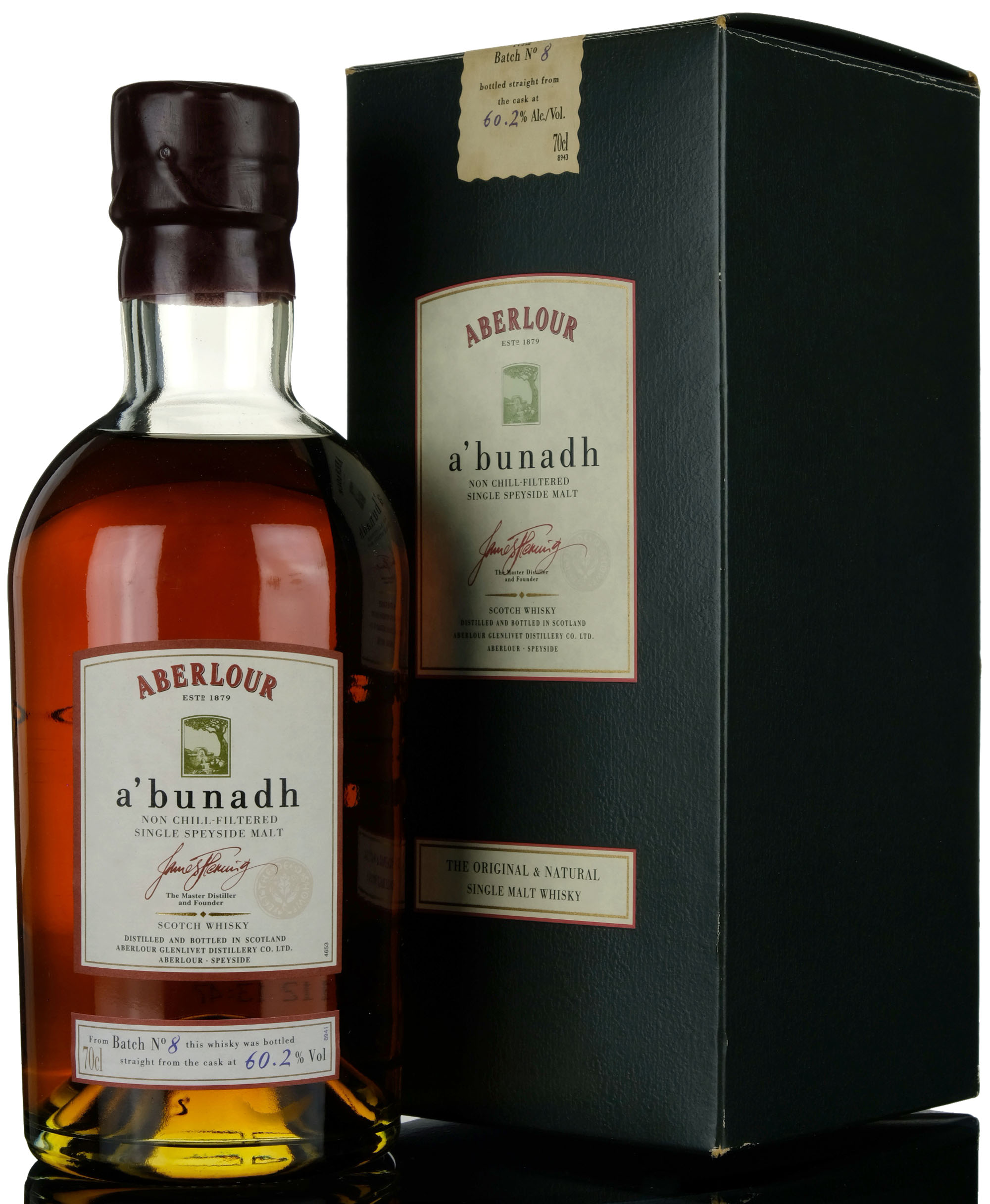 Aberlour Abunadh  Batch 8  2001 Release