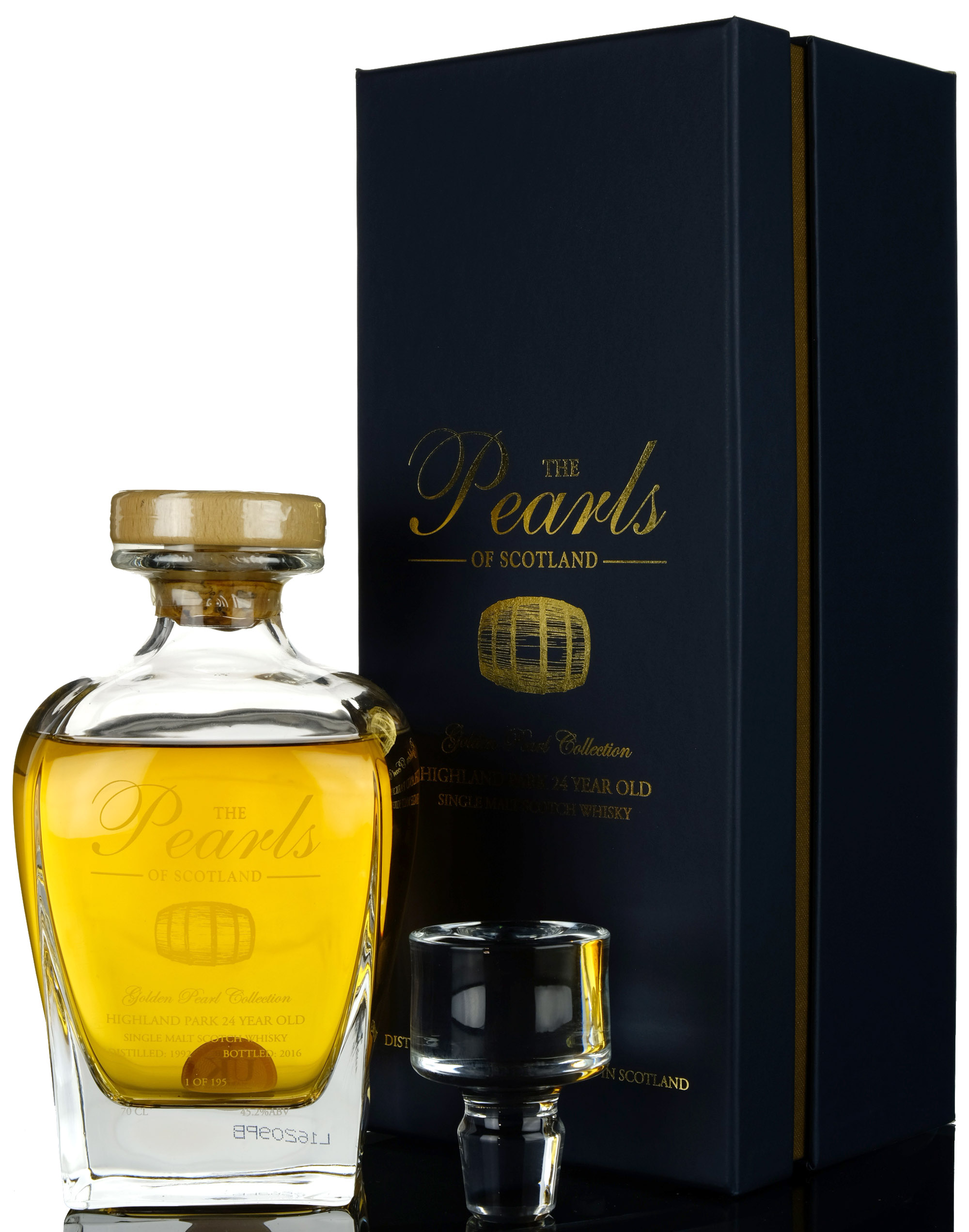 Highland Park 1992-2016 - 24 Year Old - The Pearls Of Scotland - Golden Pearl Collection -