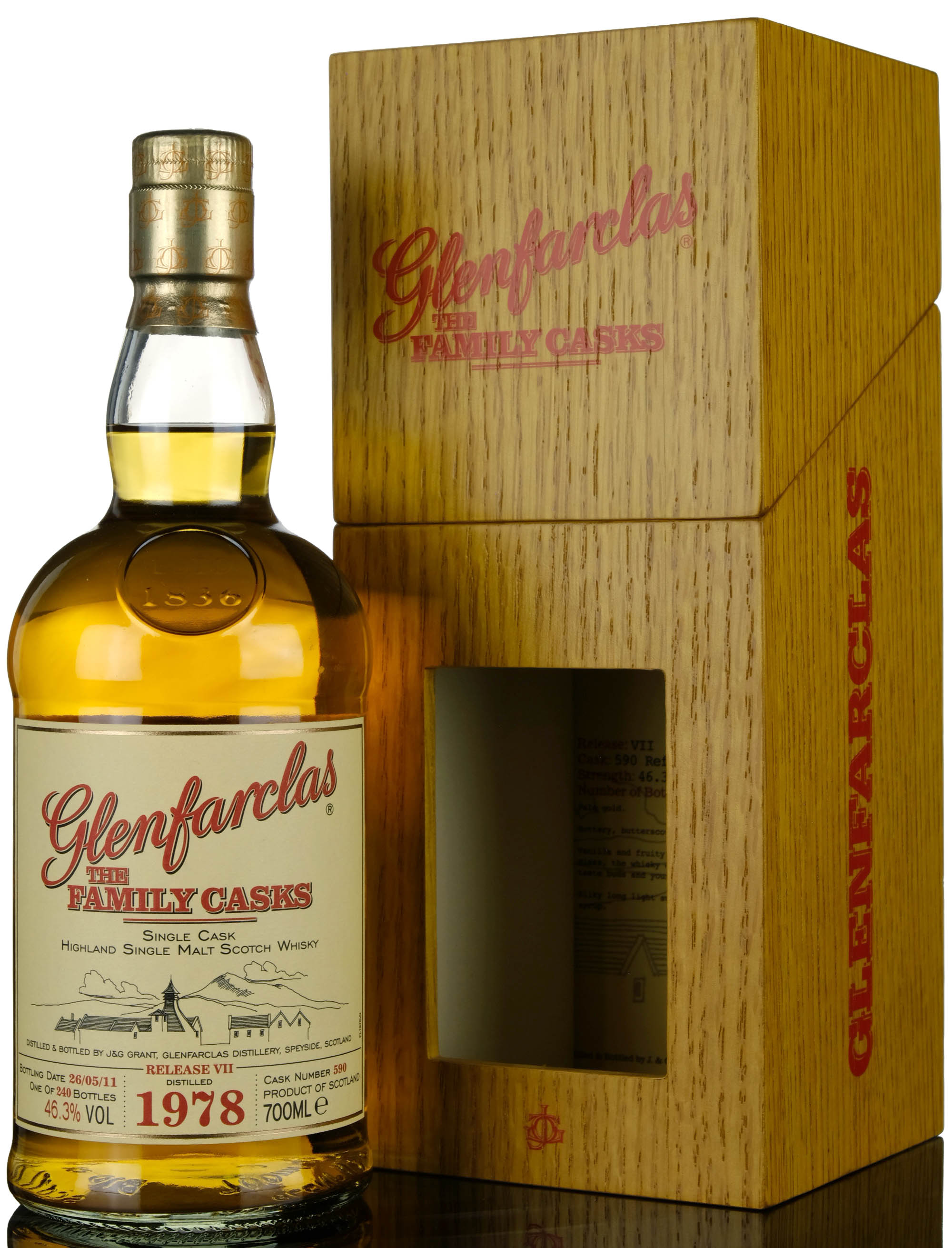 Glenfarclas 1978-2011 - The Family Casks - Single Cask 590