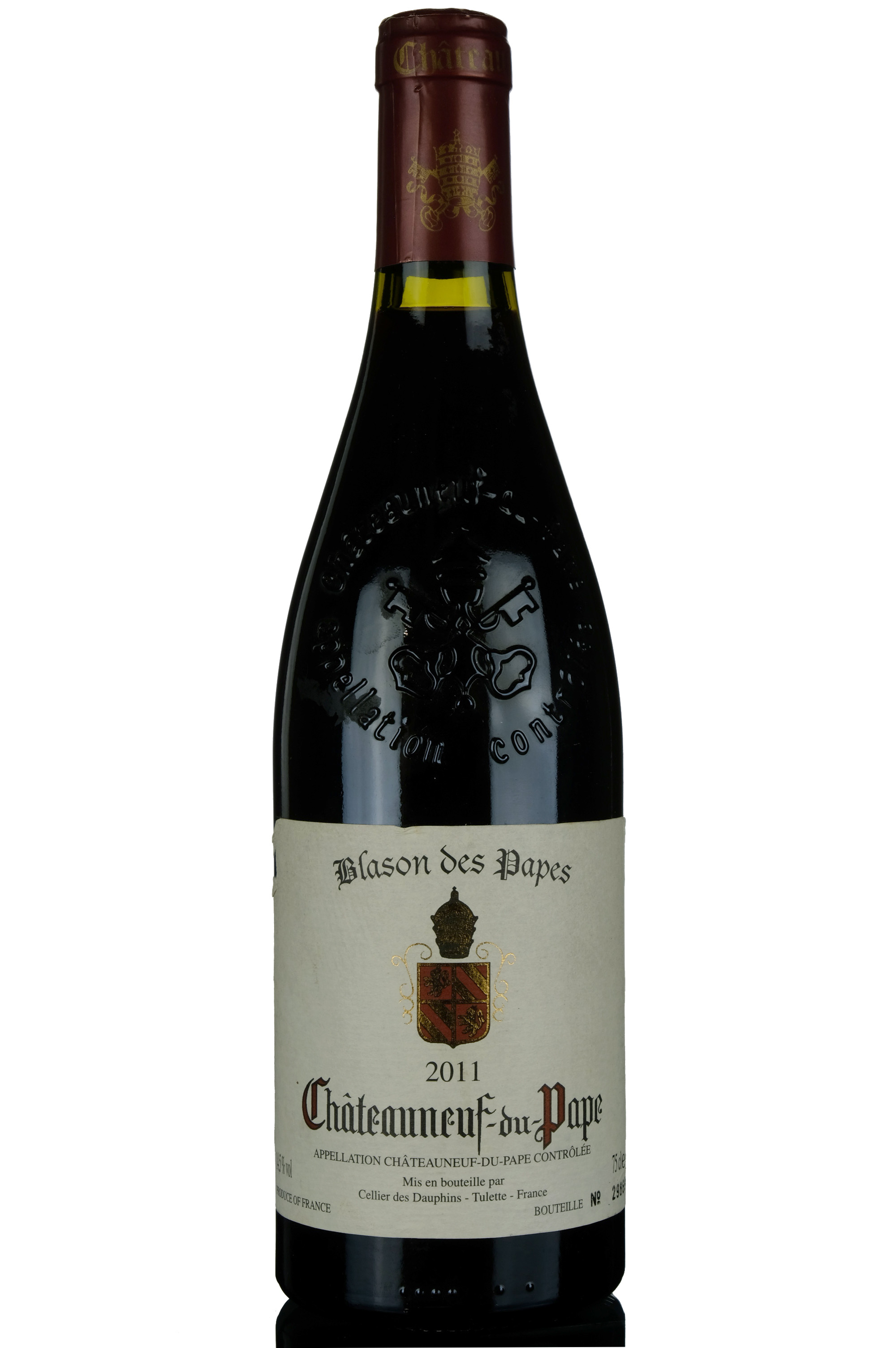 Chateauneuf Du Pape 2011 Blason Des Papes