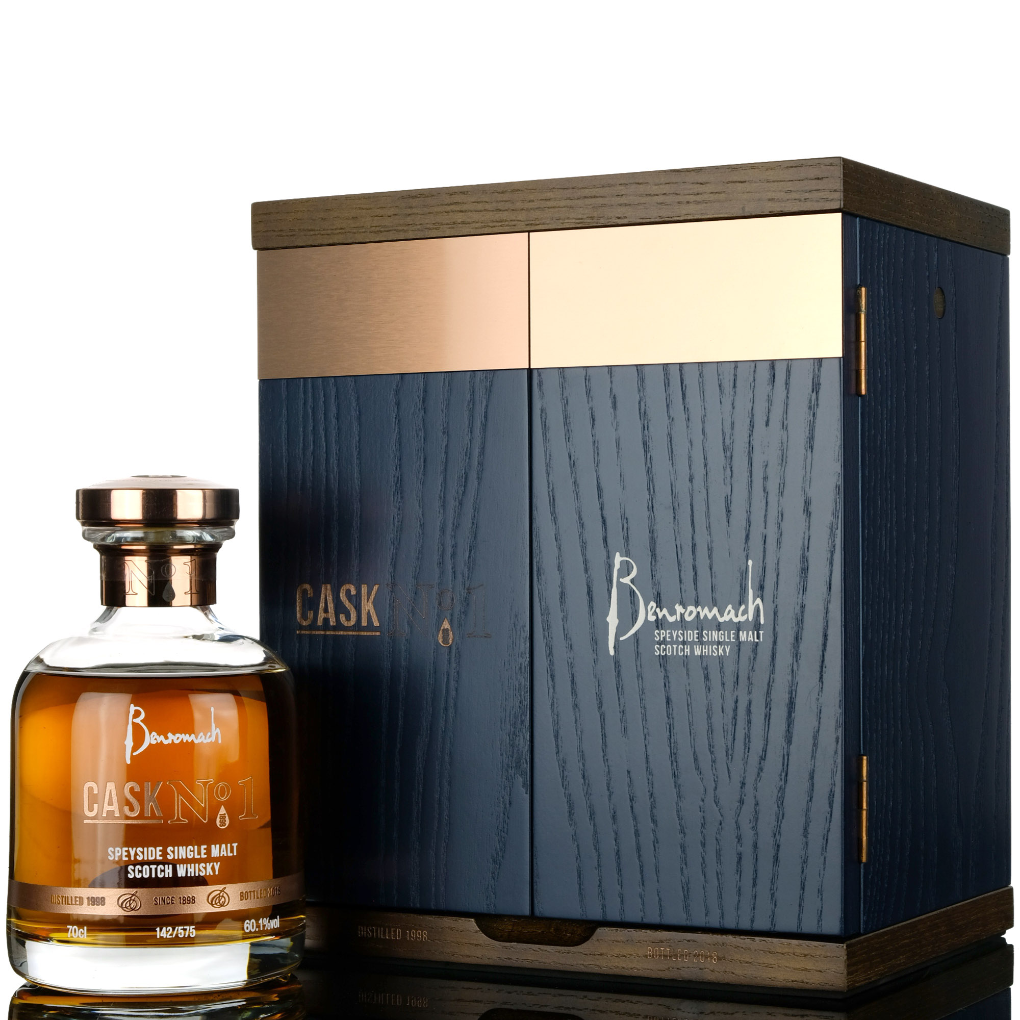 Benromach 1998-2018 - 20 Year Old - 20th Anniversary - Single Cask 1