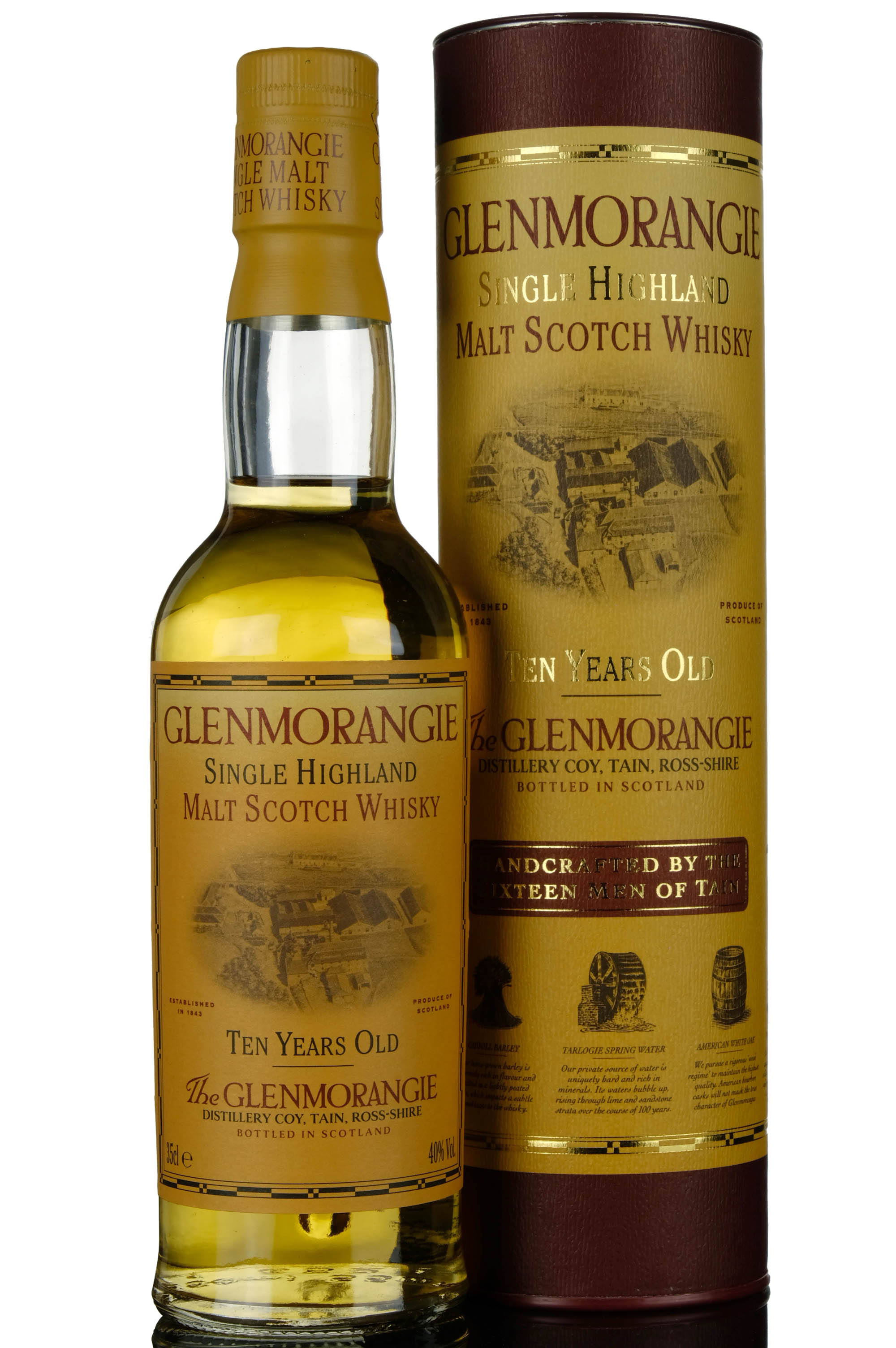 Glenmorangie 10 Year Old - Circa 2000 - Half Bottle
