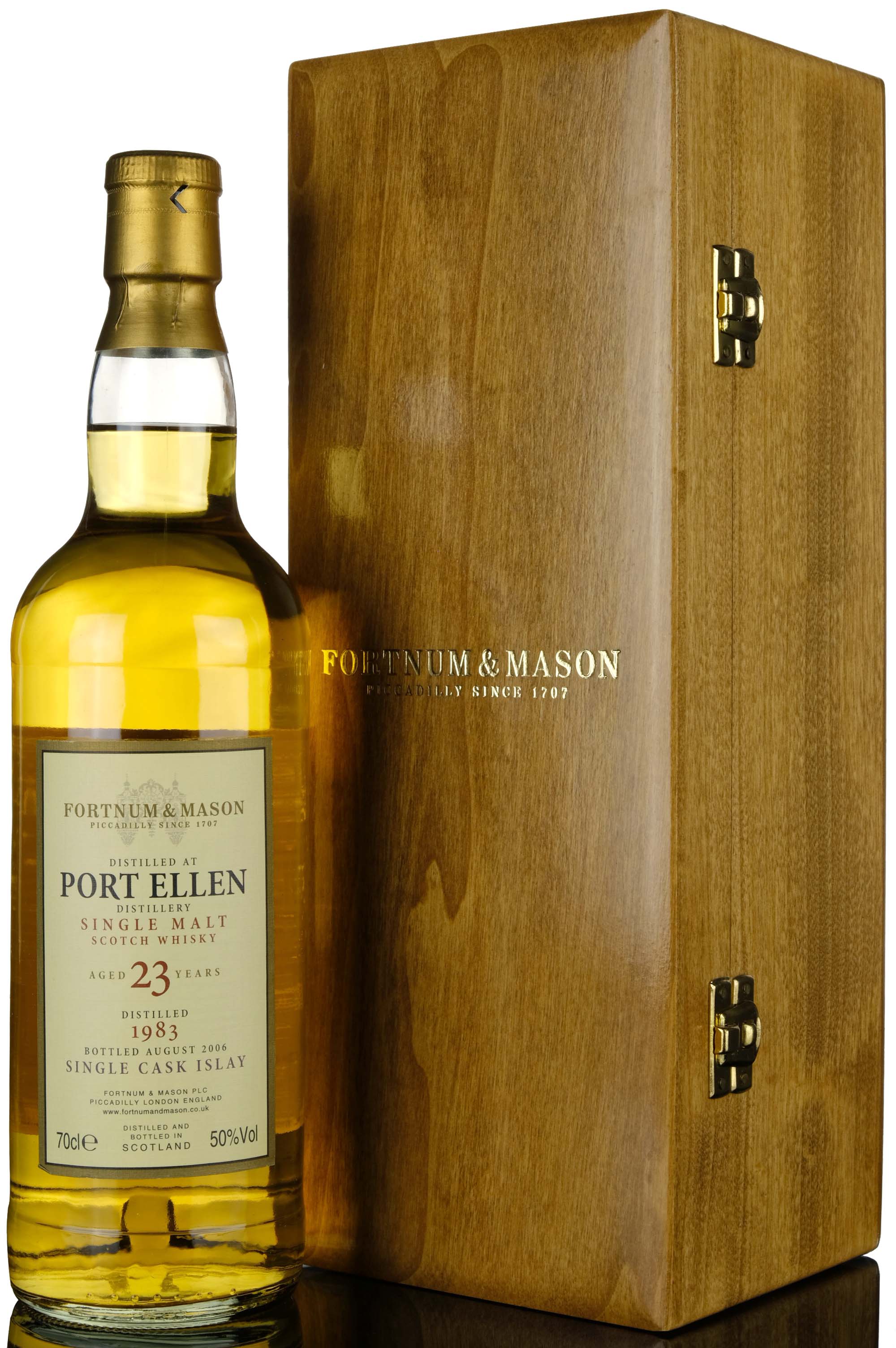 Port Ellen 1983-2006 - 23 Year Old - Fortnum & Mason - Single Cask
