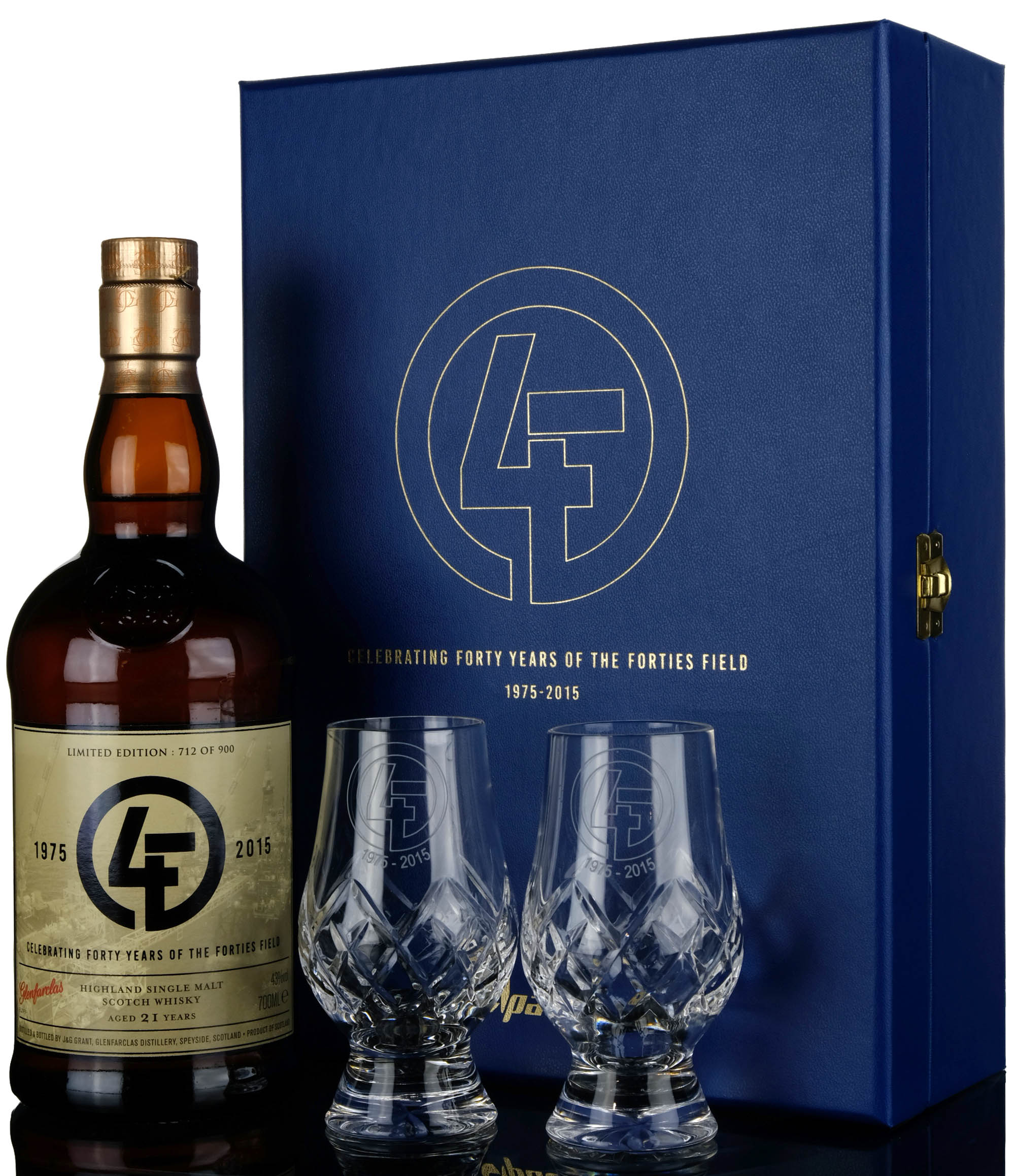 Glenfarclas 21 Year Old - Apache Celebrating Forty Years of the Forties Field 1975-2015