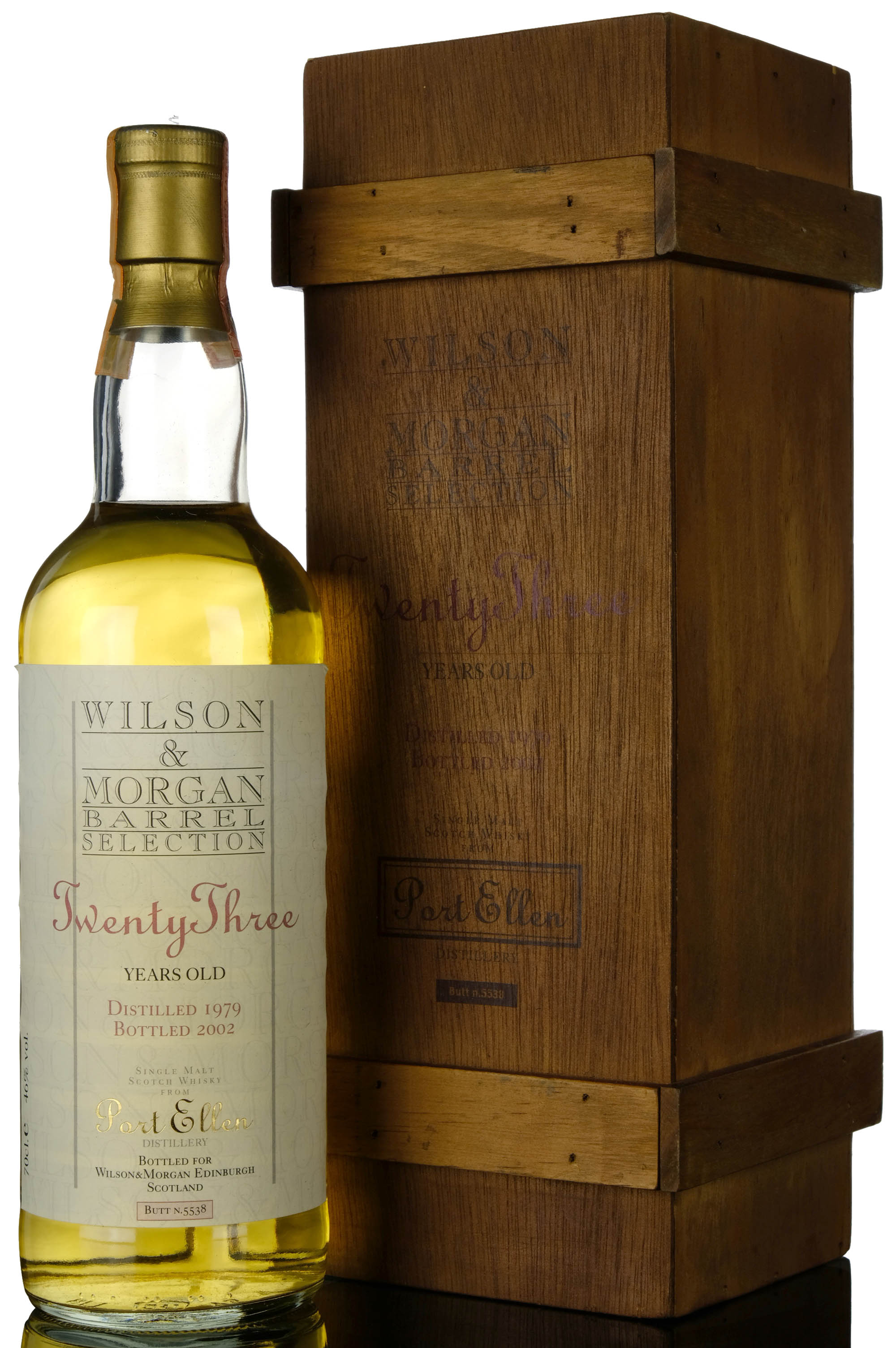 Port Ellen 1979-2002 - 23 Year Old - Wilson & Morgan - Barrel Selection - Single Cask 5538
