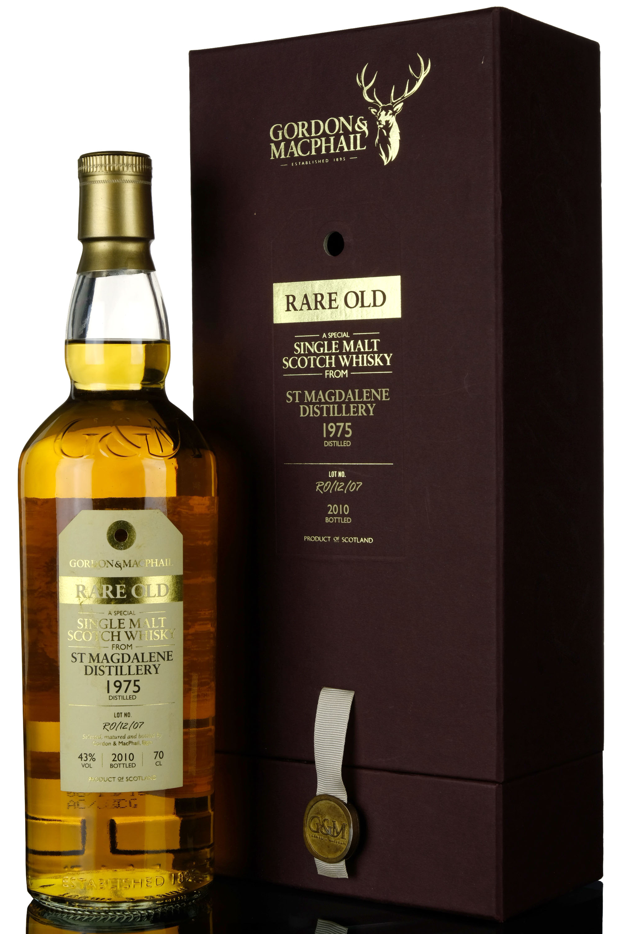 St Magdalene 1975-2010 - Gordon & MacPhail - Rare Old - Lot RO/12/07